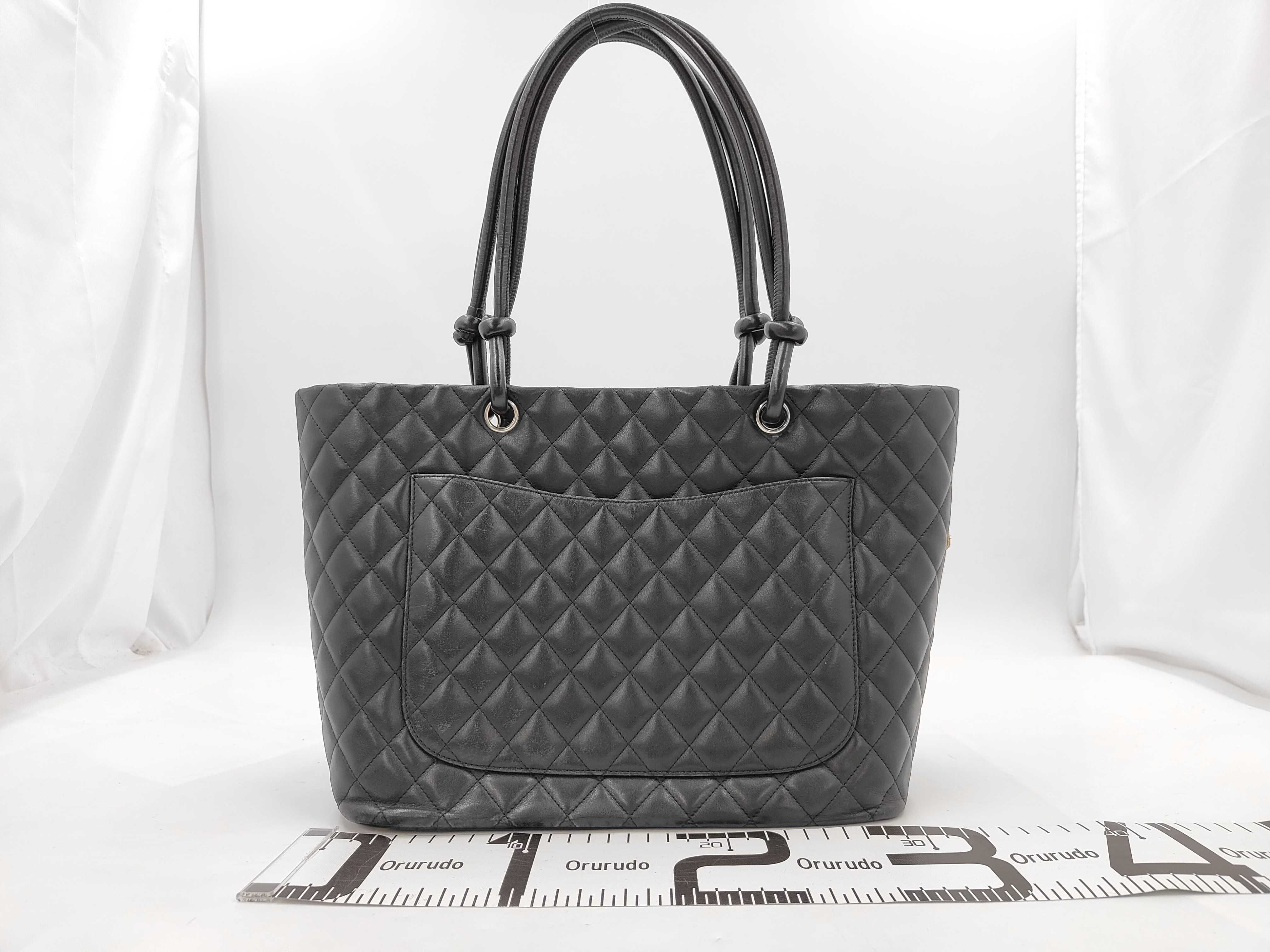 Cambon Tote, Black x White, with sticker, serial number in the 10s. — view 2