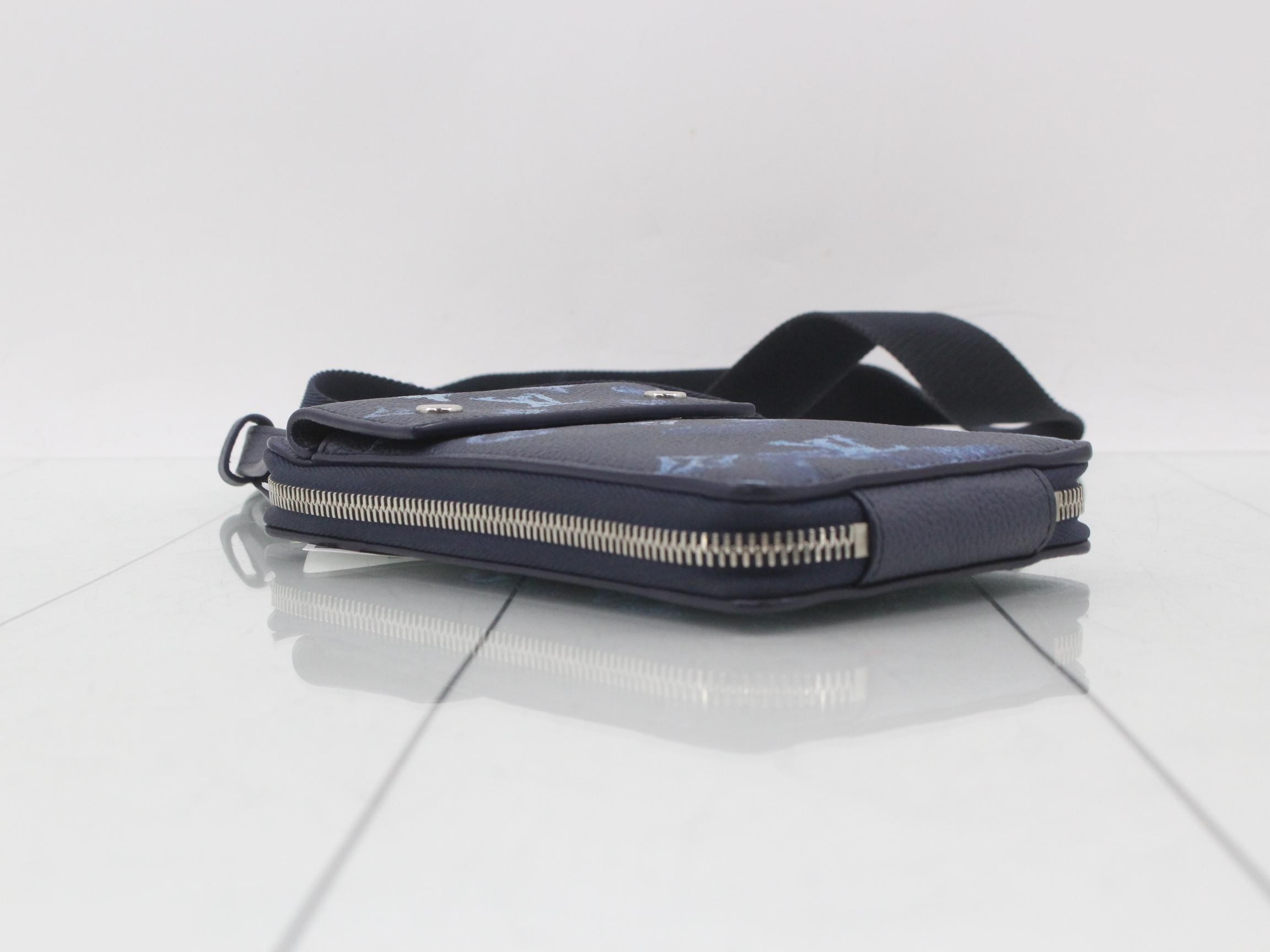 Phone pouch, monogram, watercolor, shoulder bag — view 5