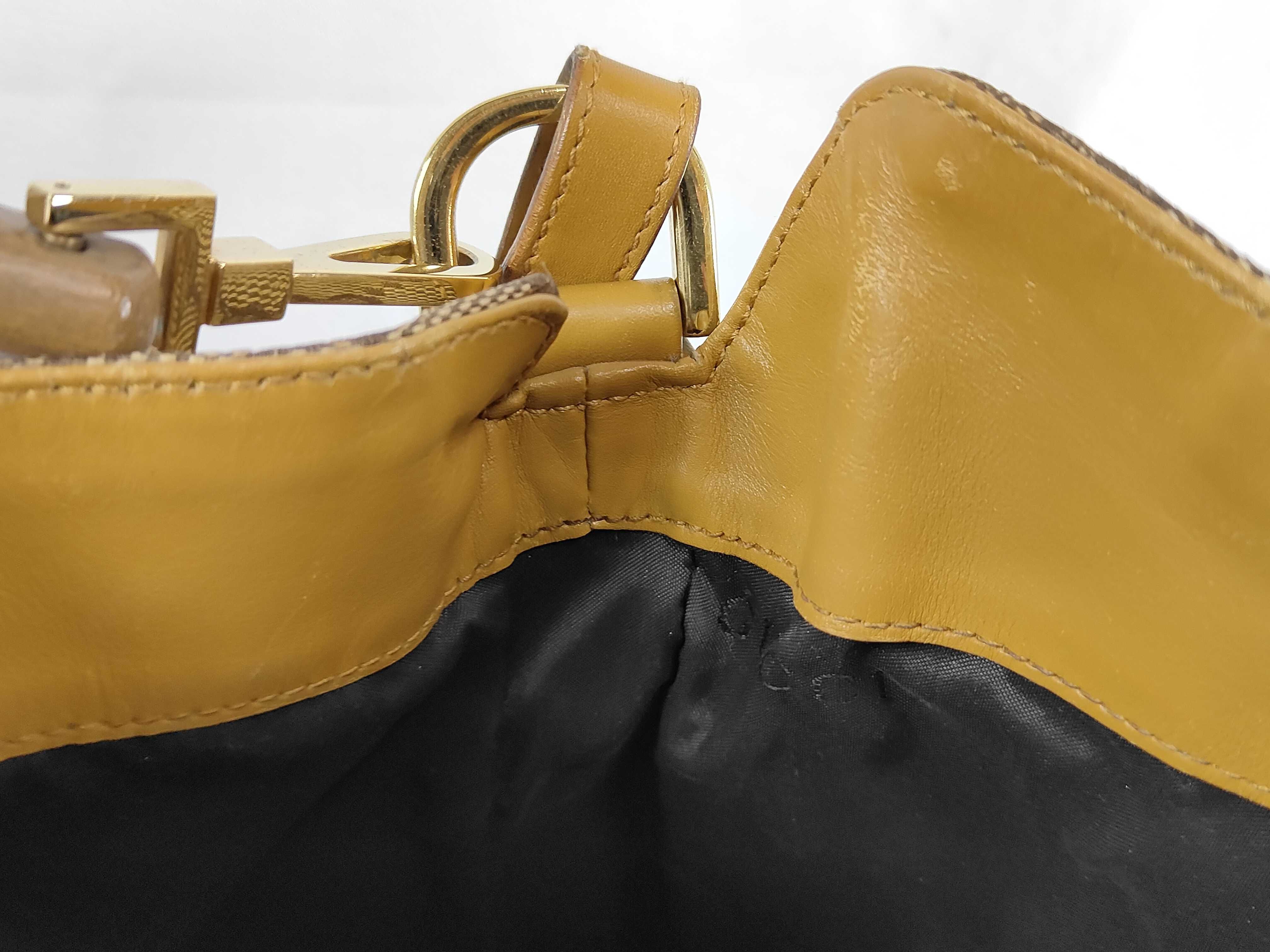 GG Canvas Gucci Bamboo GG Canvas Shoulder Bag — view 8