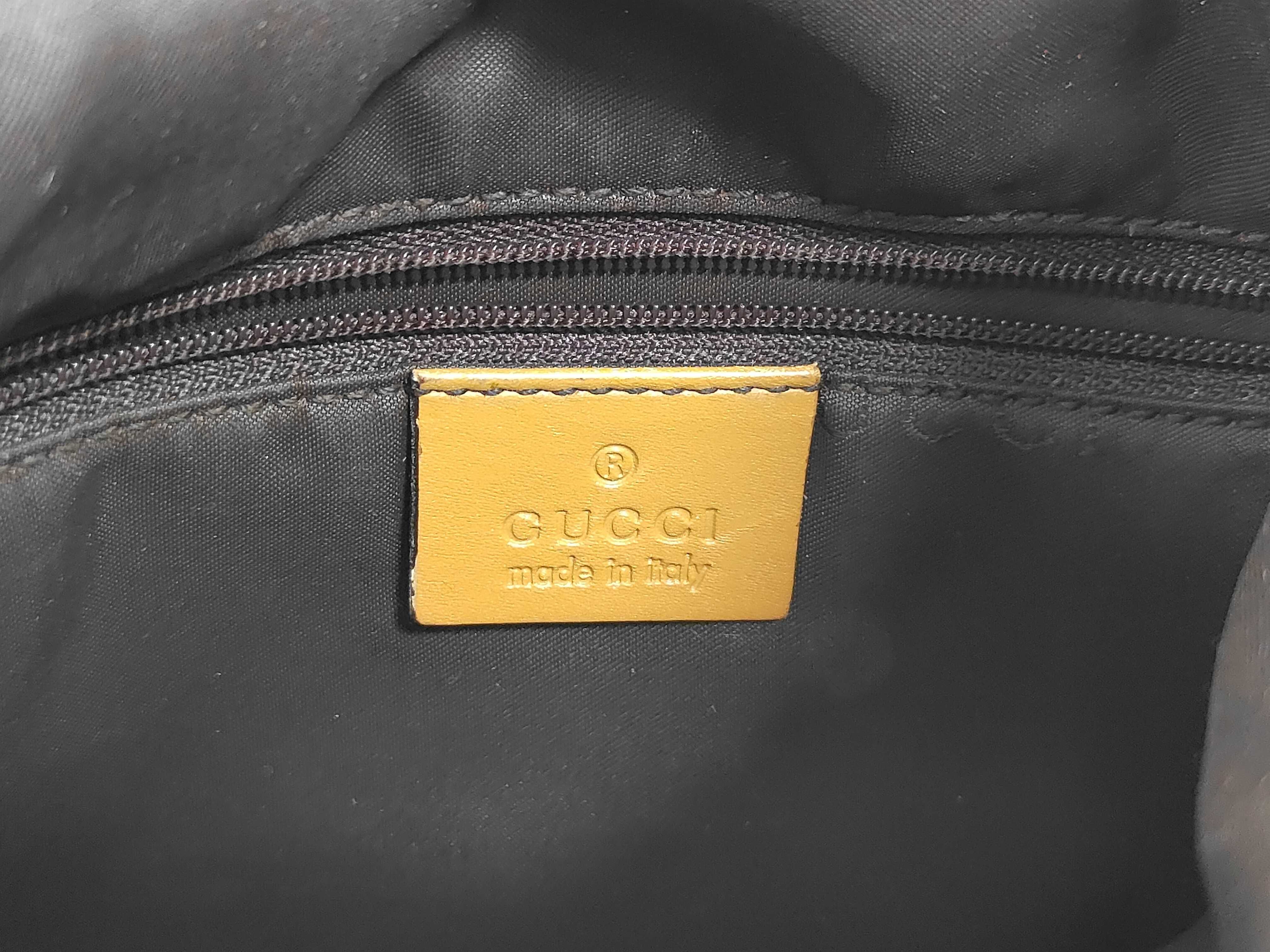 GG Canvas Gucci Bamboo GG Canvas Shoulder Bag — view 10