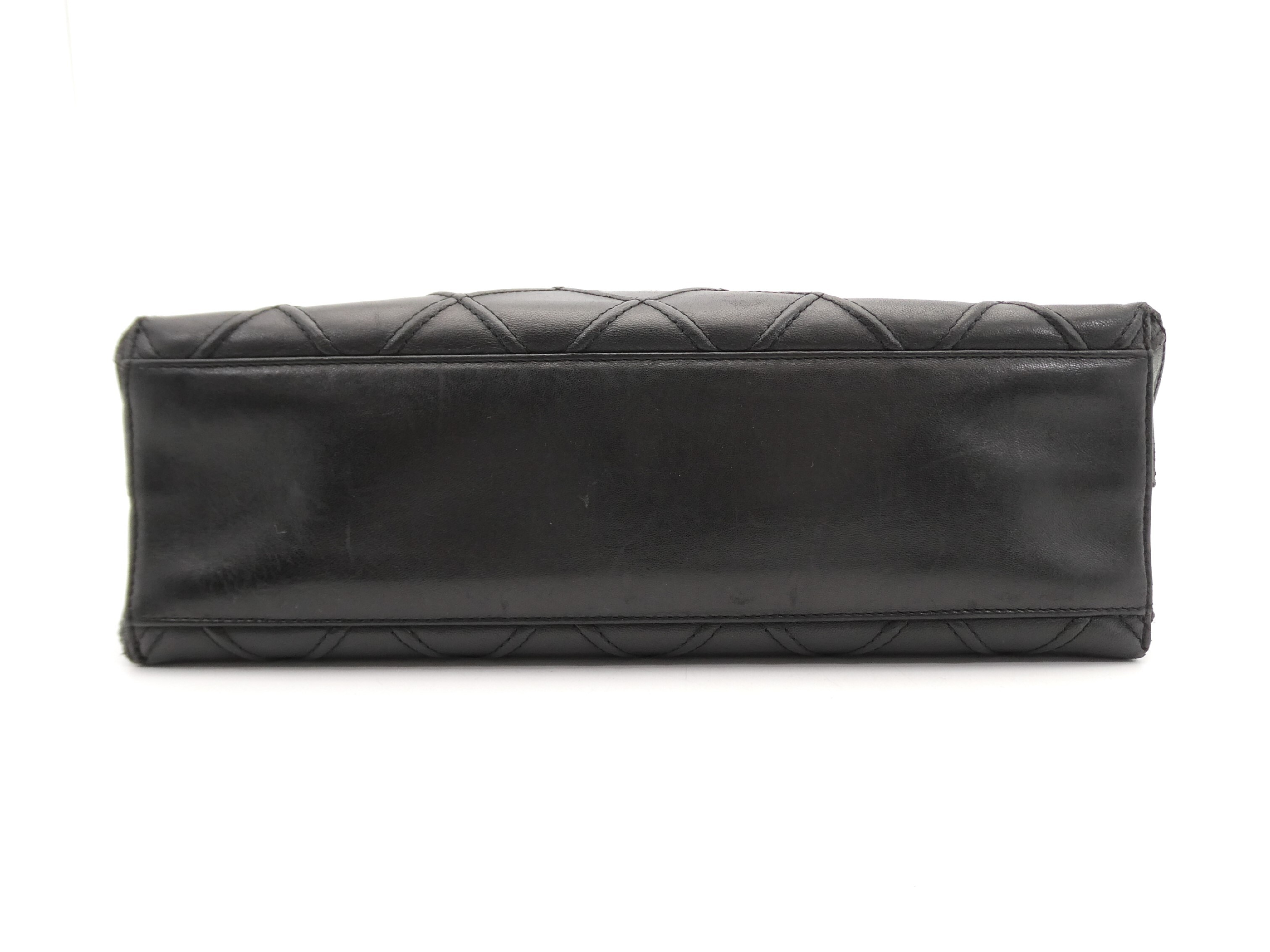 Bicolore Coco Mark Leather Shoulder Bag — view 5