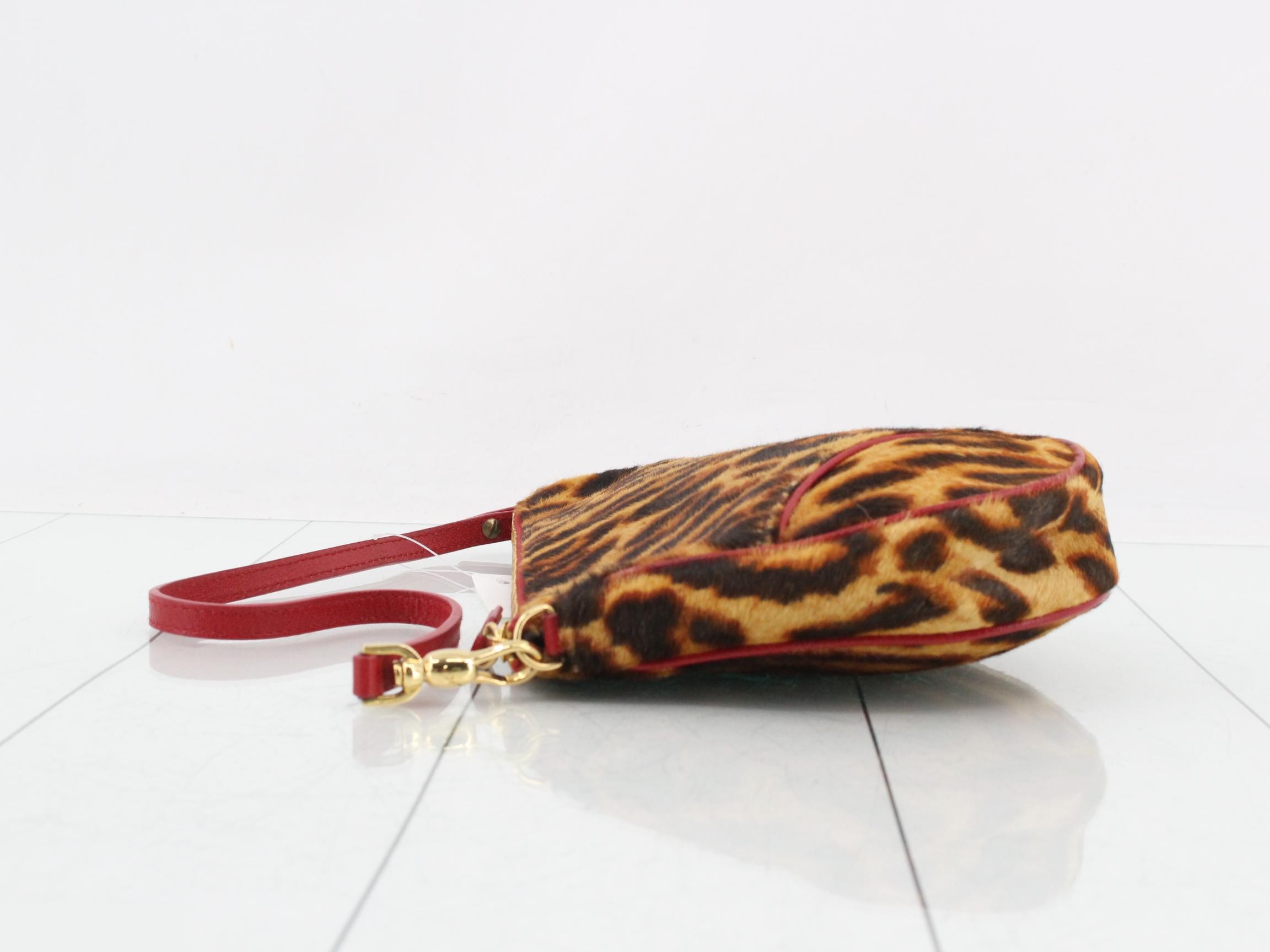 Other lines: Bags & Shoulder Bags - Saddle Bags - Leopard Print - Pony Hair Print — view 4
