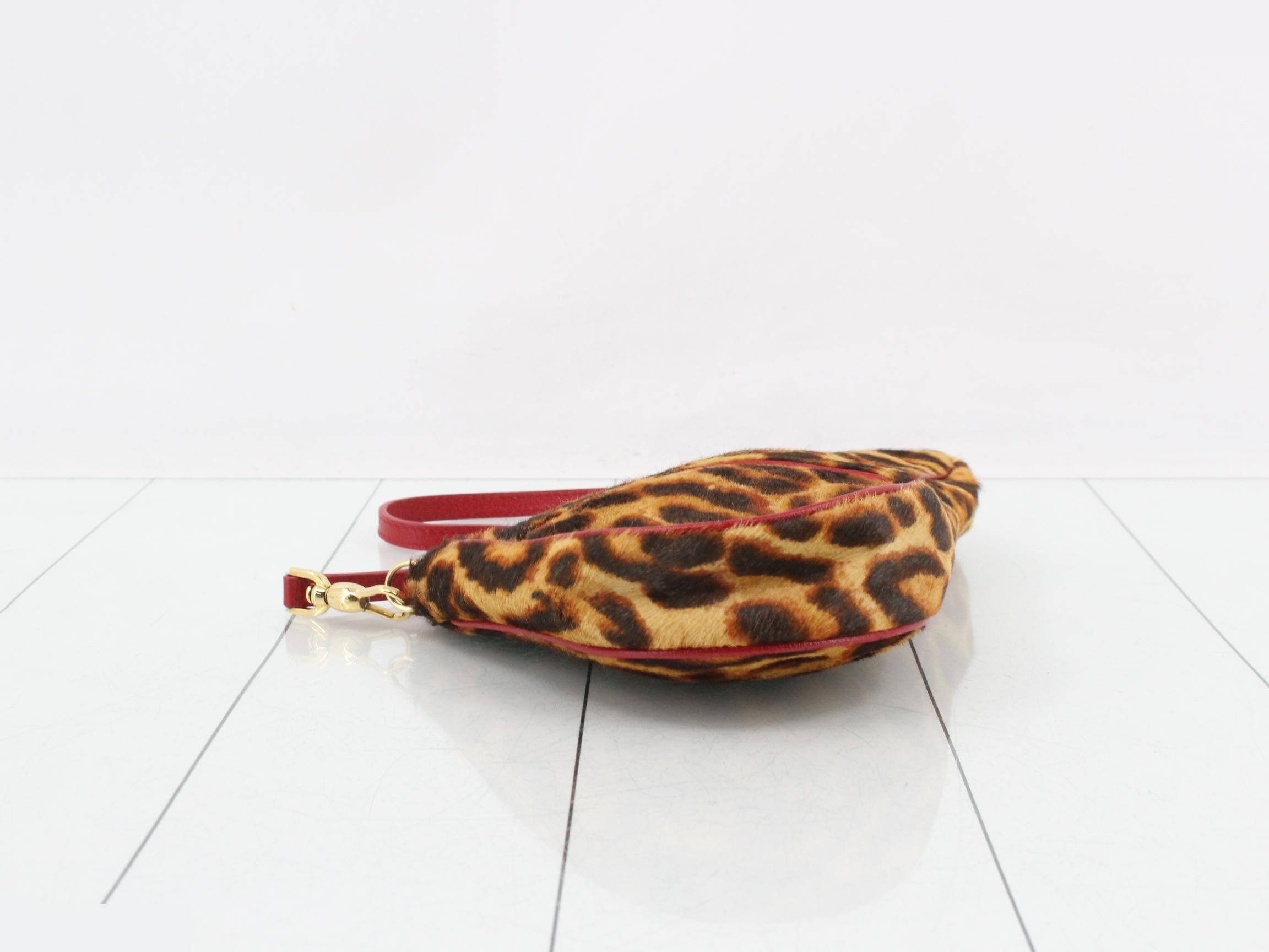 Other lines: Bags & Shoulder Bags - Saddle Bags - Leopard Print - Pony Hair Print — view 5