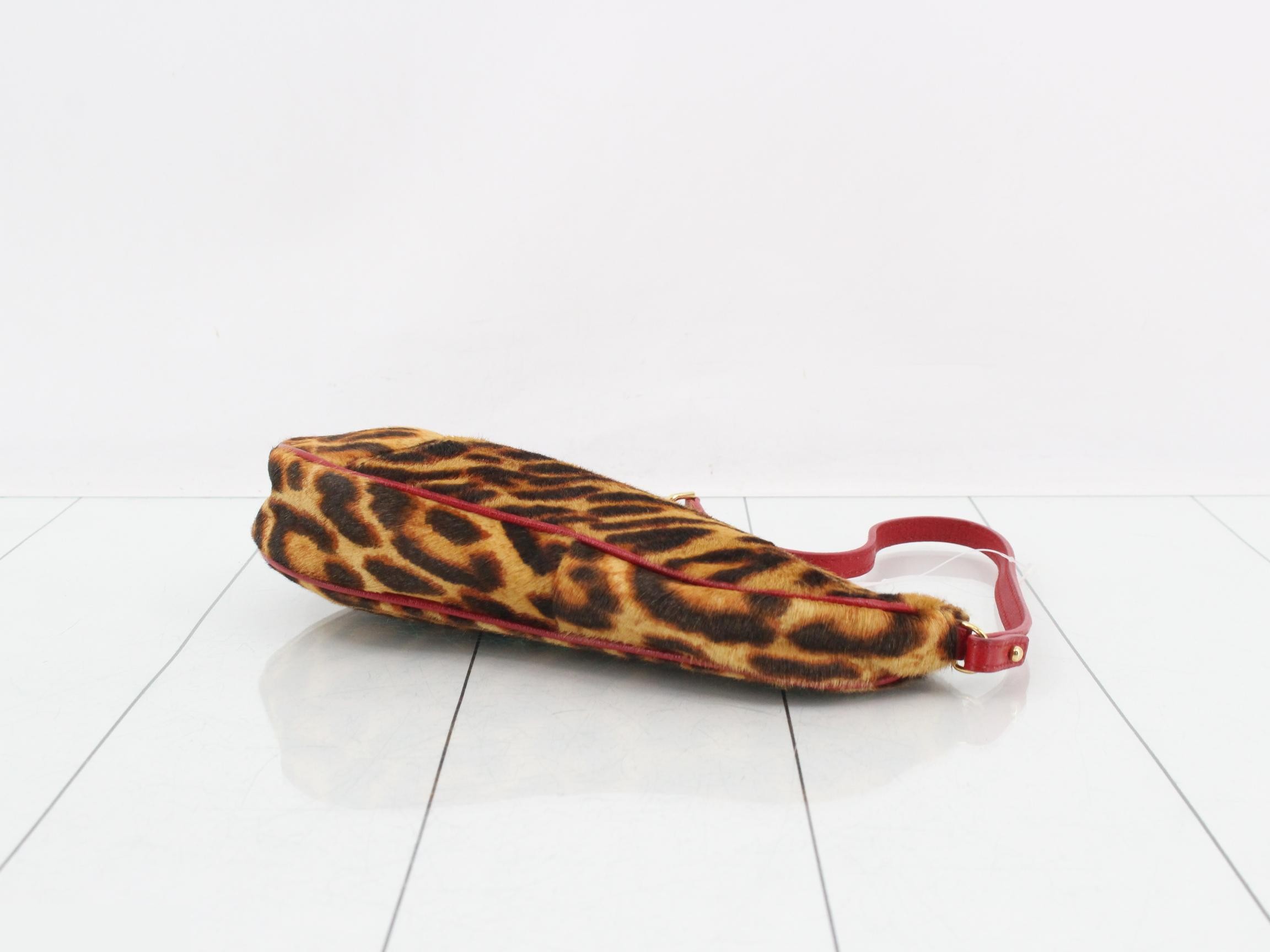 Other lines: Bags & Shoulder Bags - Saddle Bags - Leopard Print - Pony Hair Print — view 6