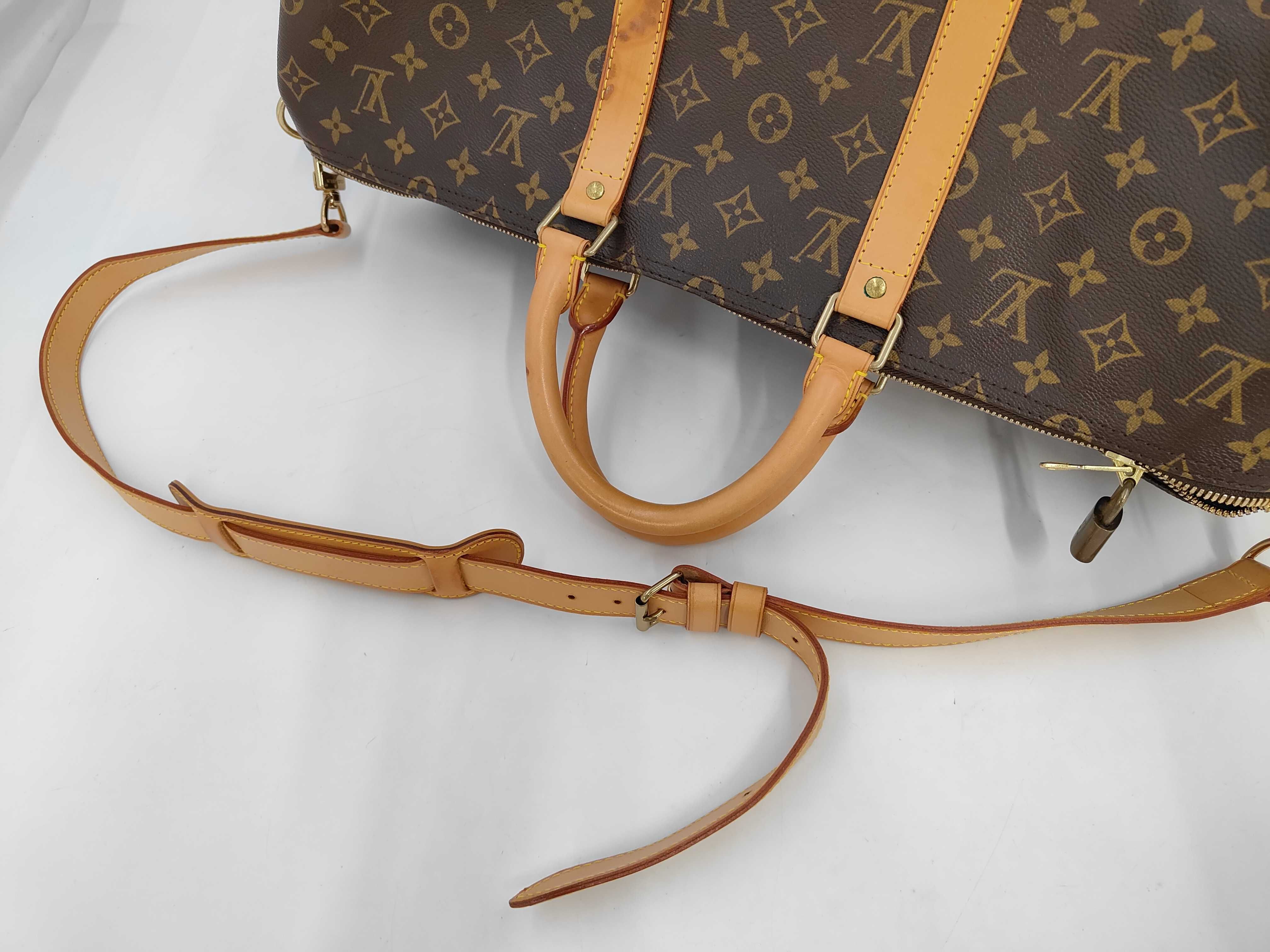 Monogram Keepall Bandoulière 50 Boston Bag — view 5