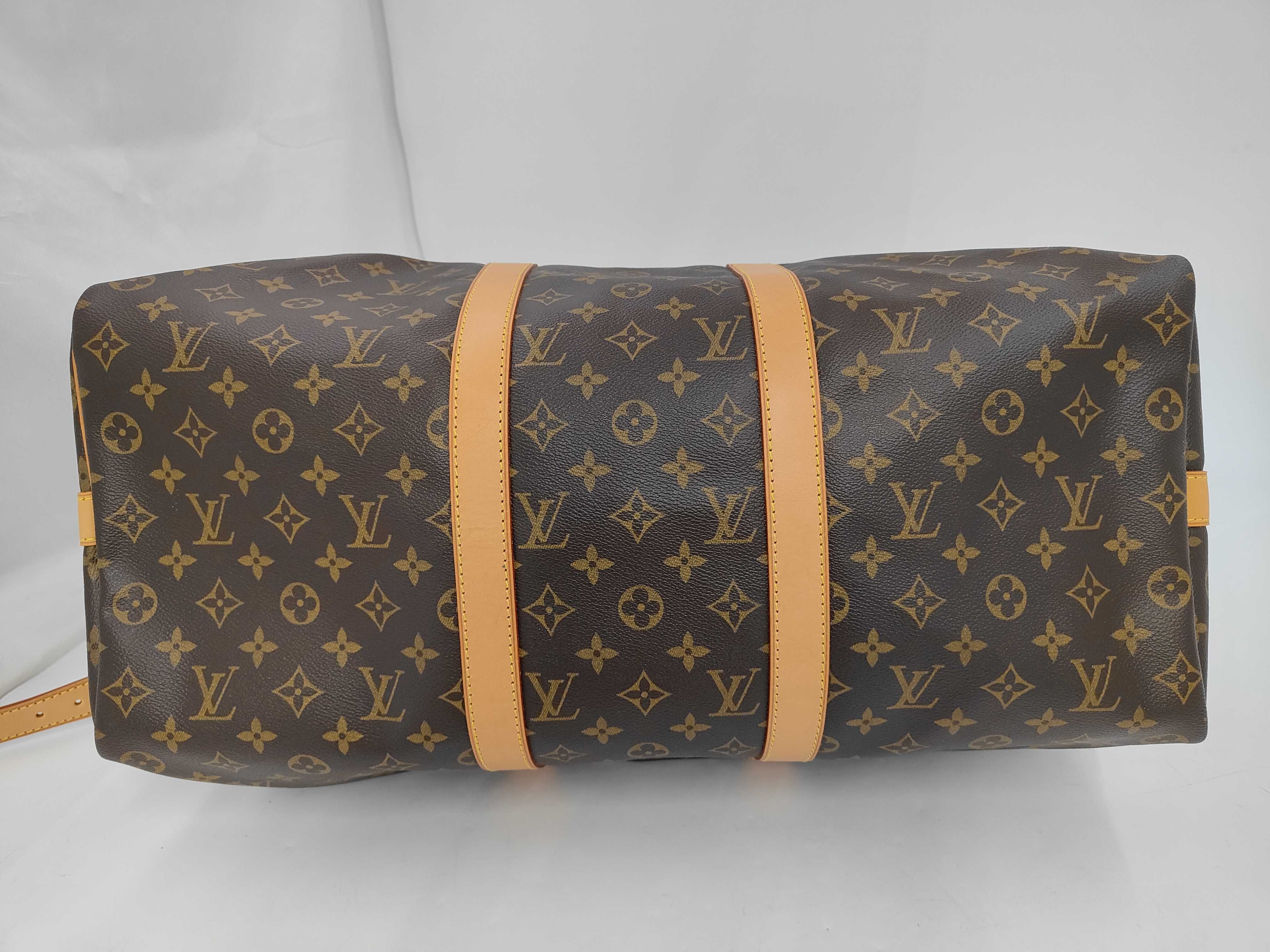 Monogram Keepall Bandoulière 50 Boston Bag — view 10