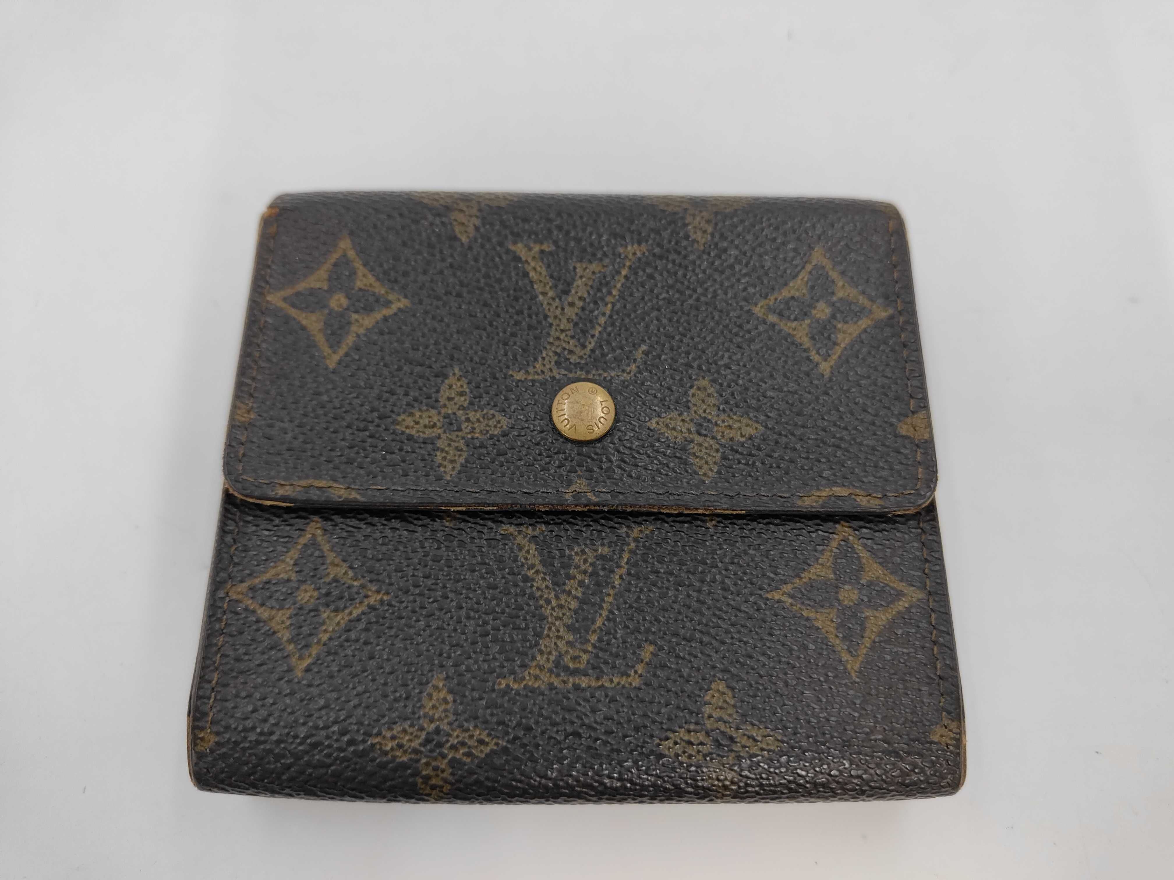 Monogram Double Snap Wallet