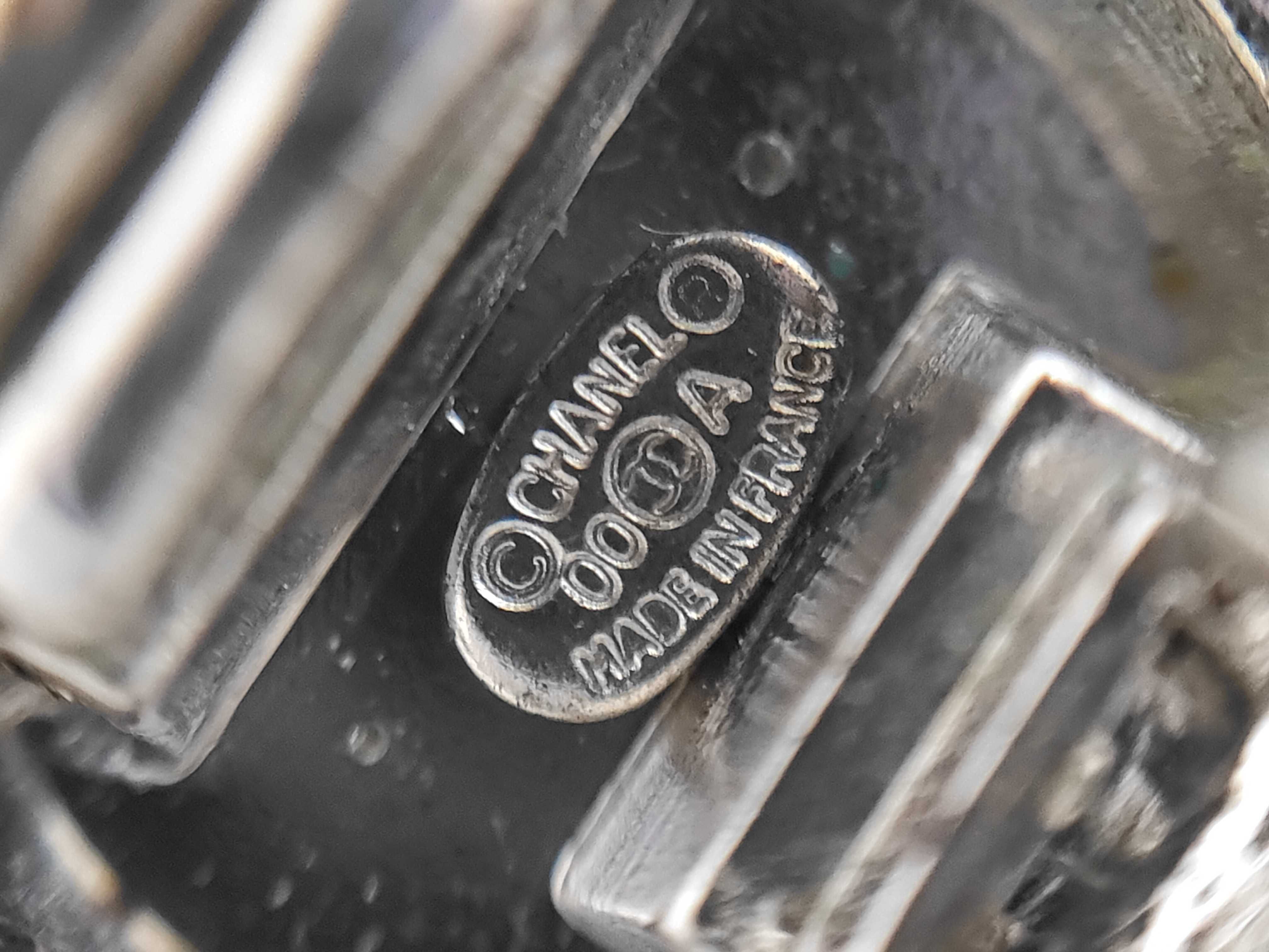 Coco Mark Round Silver Earrings 00A — view 4