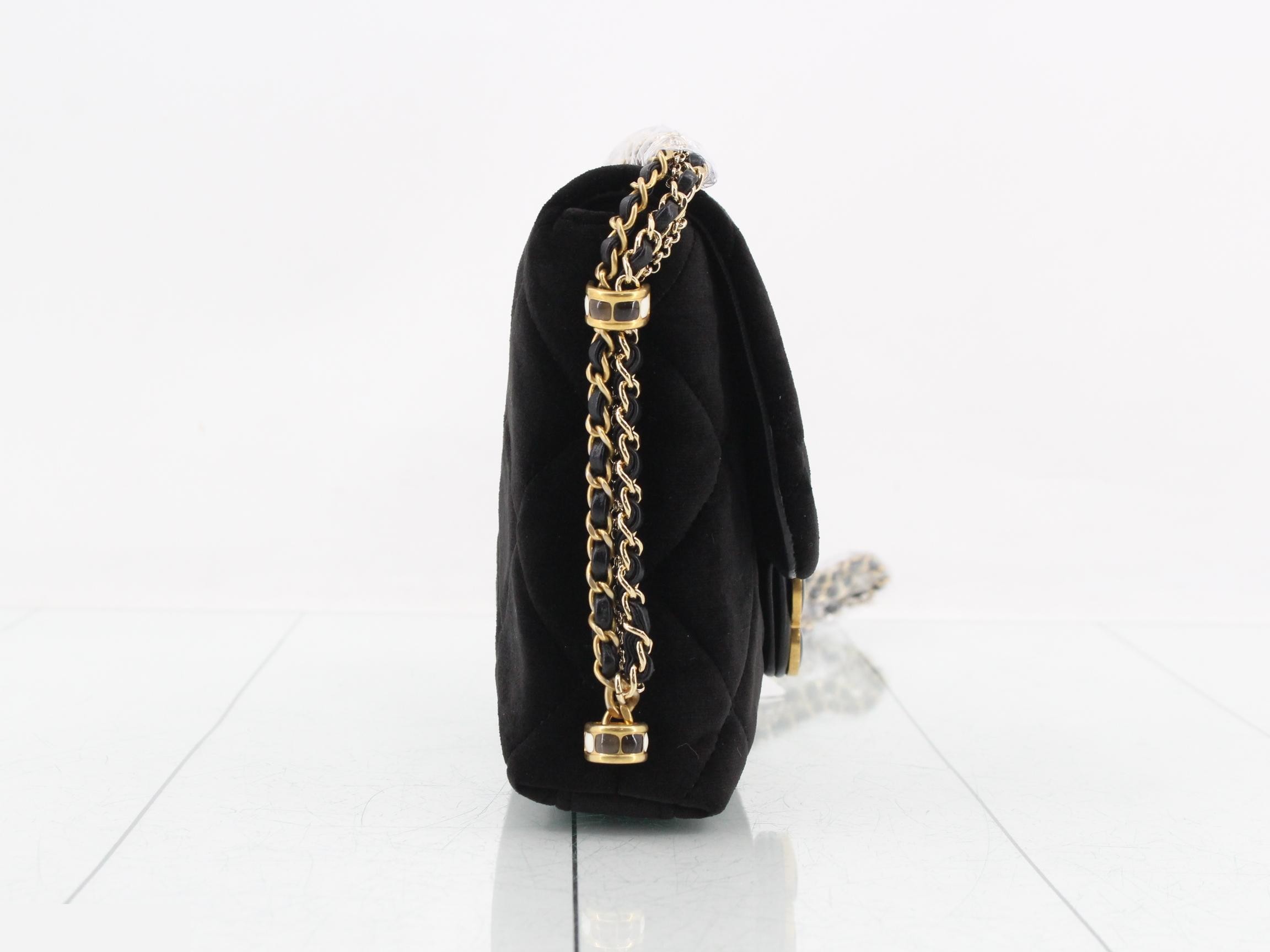 Suede Matelassé Shoulder Bag — view 4