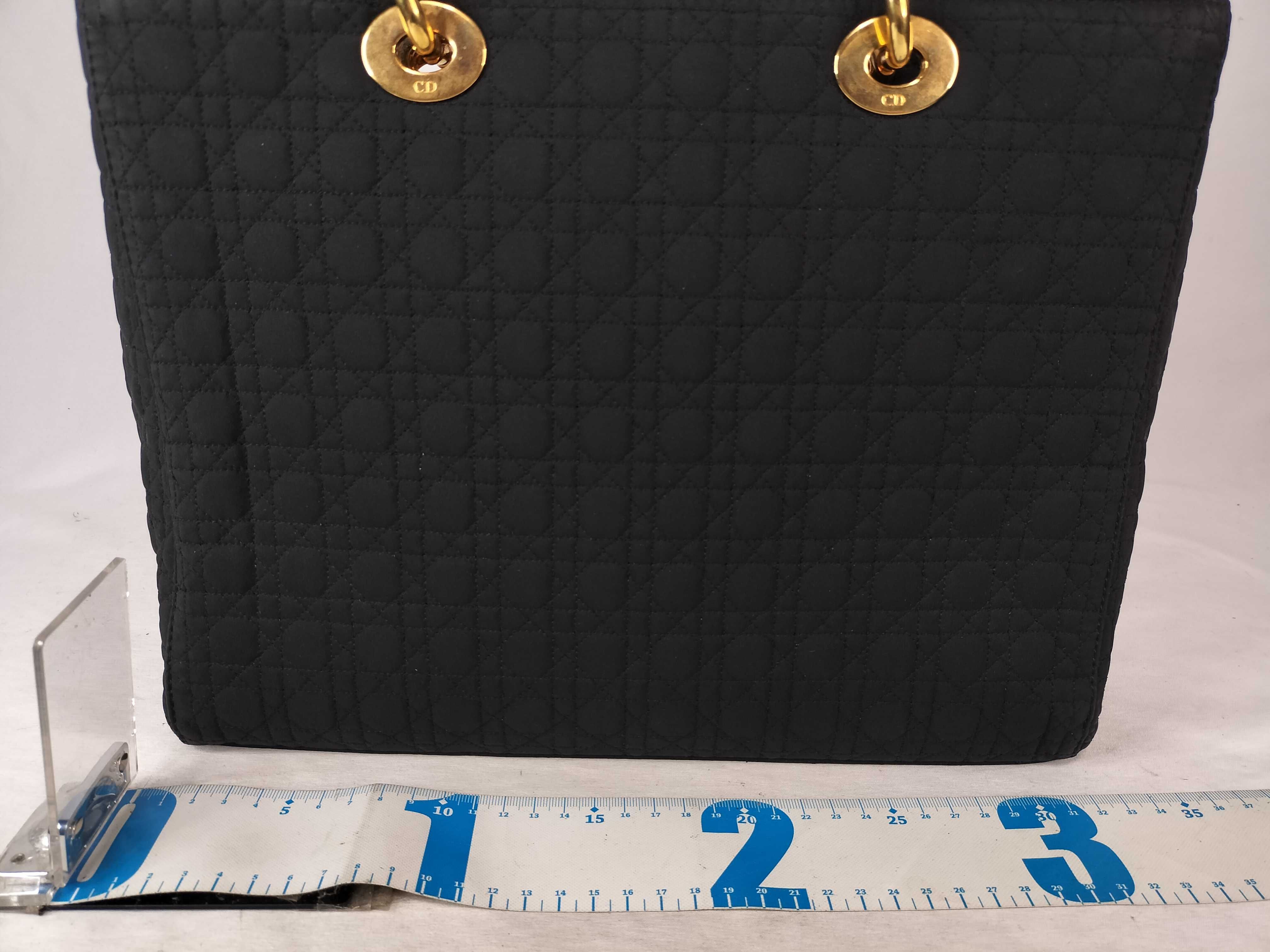 Lady Dior Lady Bag (Black) Handbag — view 2