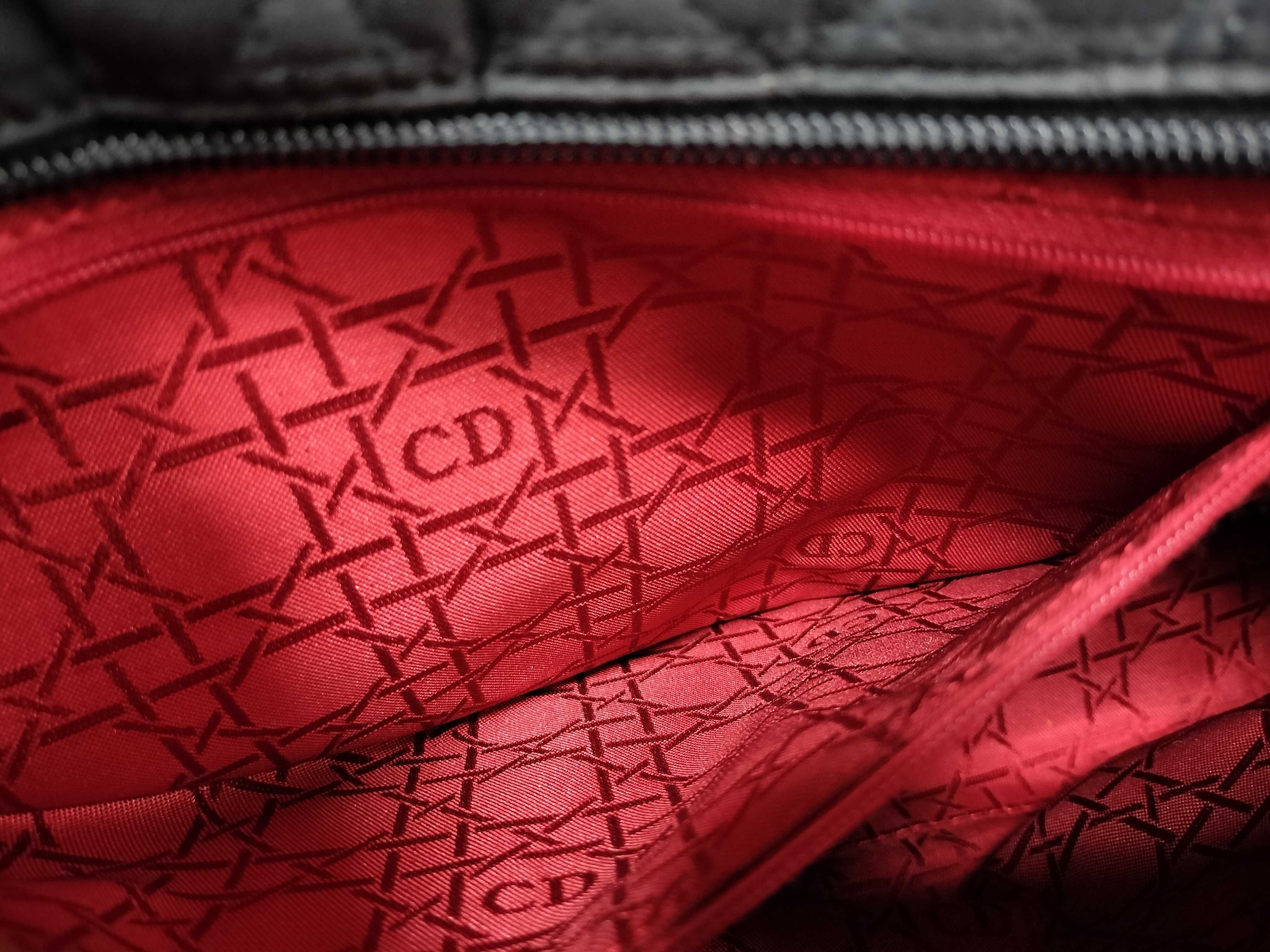 Lady Dior Lady Bag (Black) Handbag — view 11