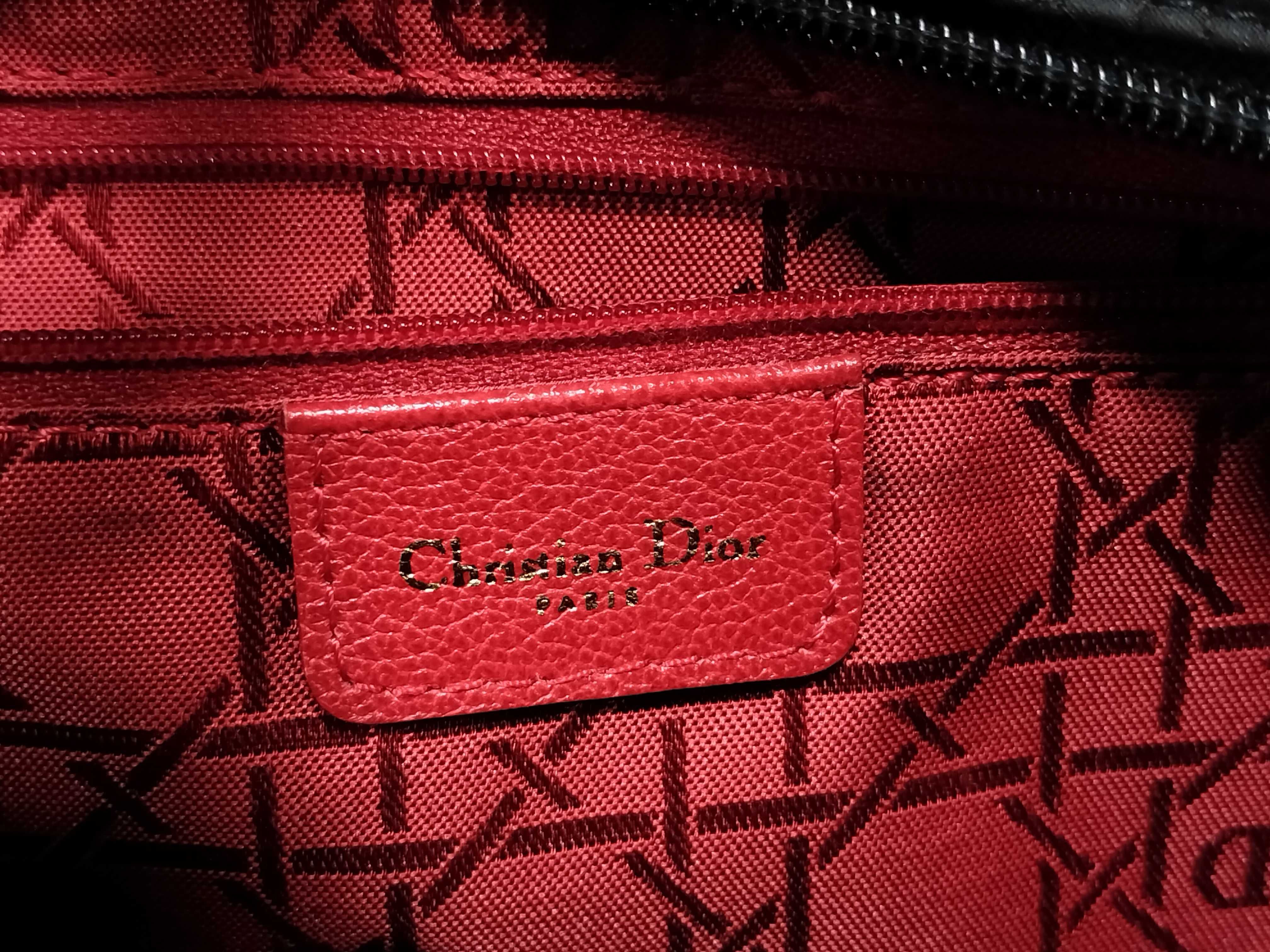 Lady Dior Lady Bag (Black) Handbag — view 12