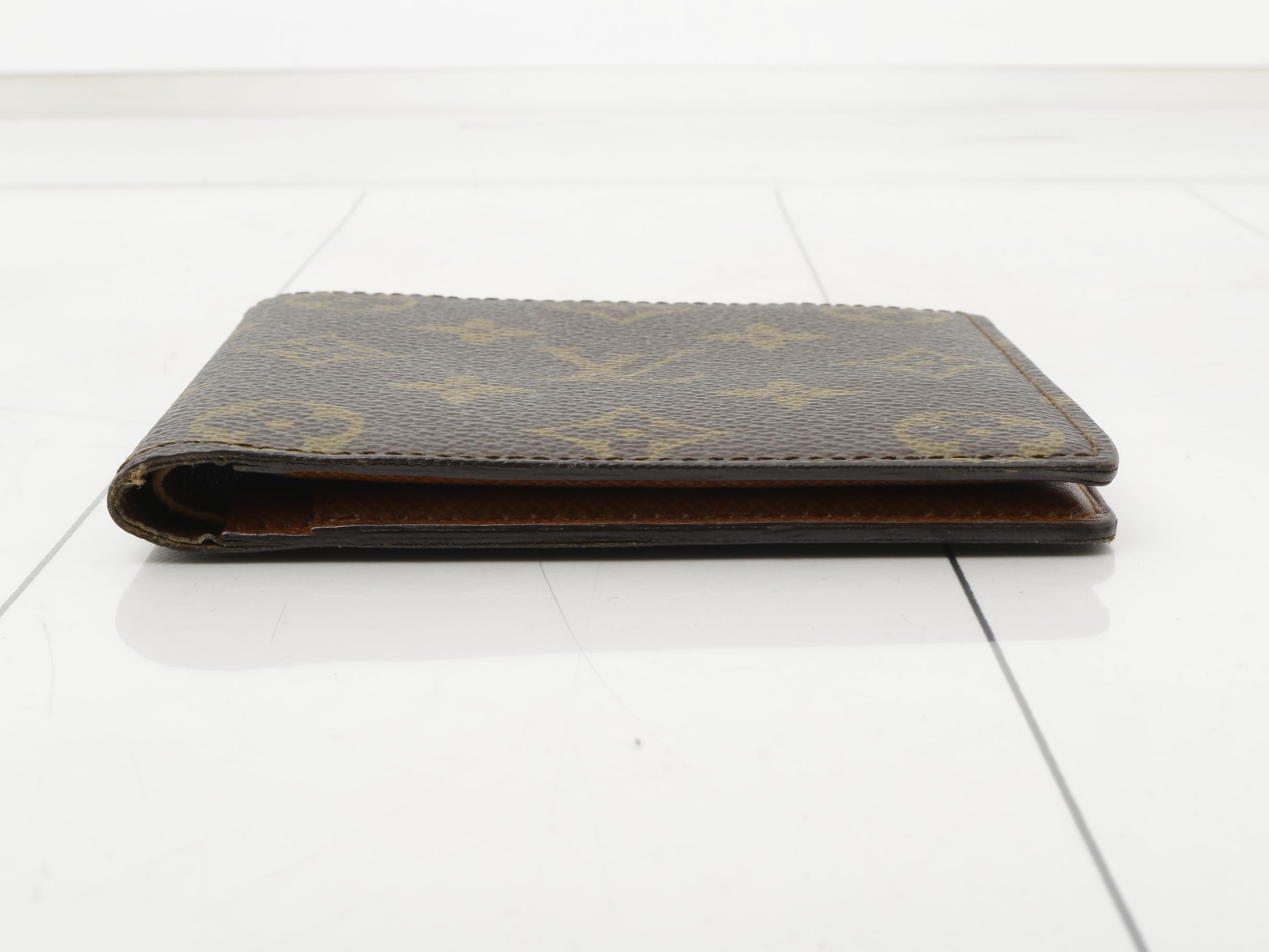 Monogram Portefeuille Cartes Crédit Billfold/Bi-fold Wallet — view 3