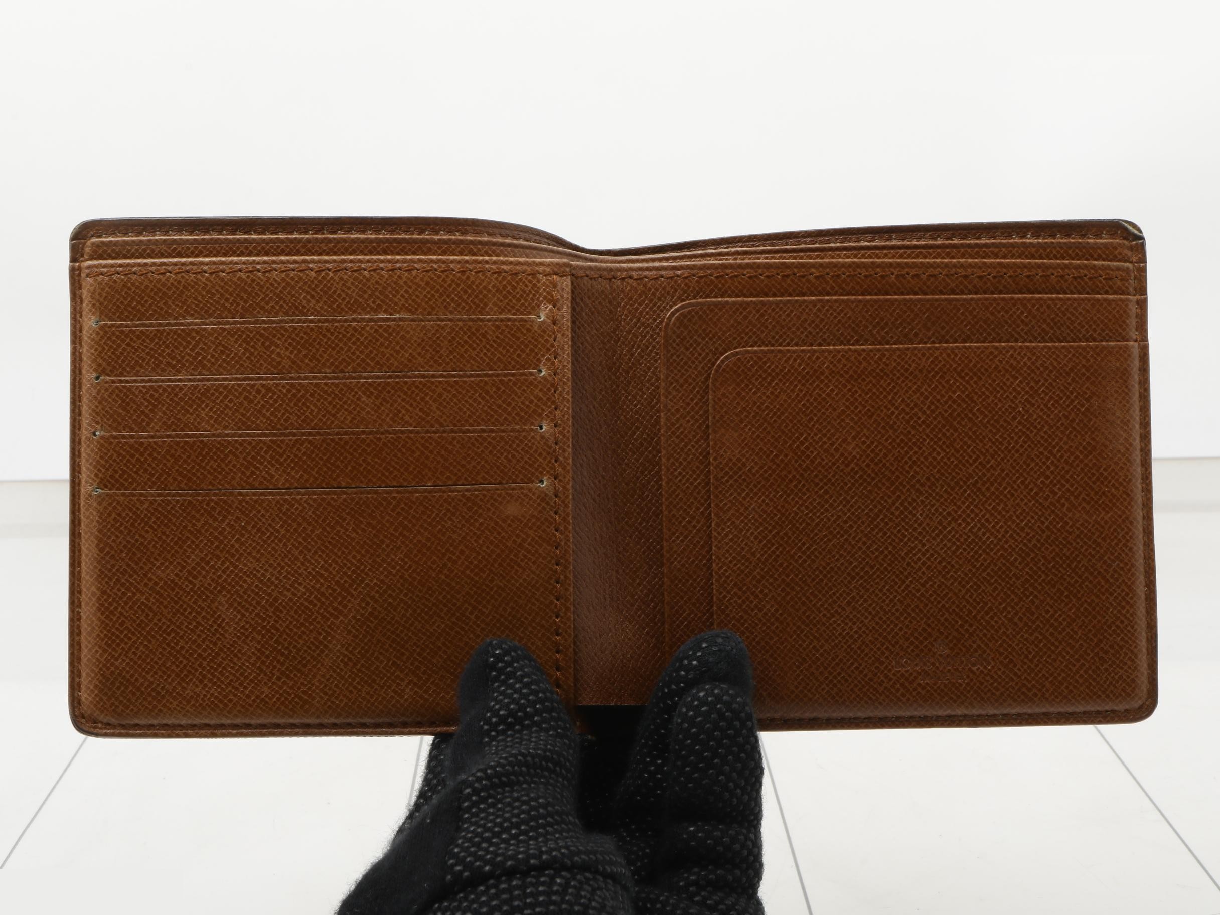 Monogram Portefeuille Cartes Crédit Billfold/Bi-fold Wallet — view 4