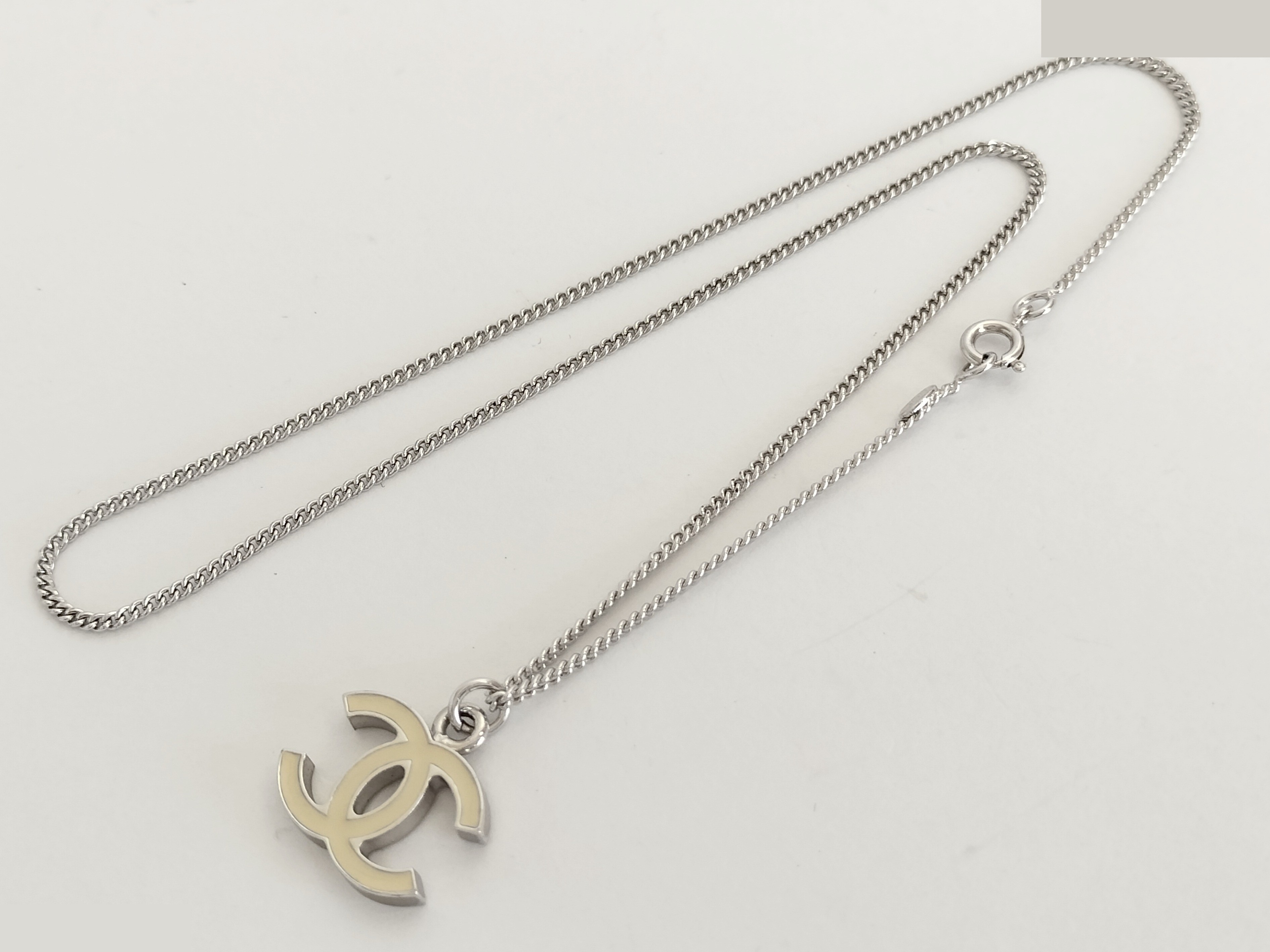 Coco Silver Necklace, 07V, Neck circumference approximately 47cm — view 2