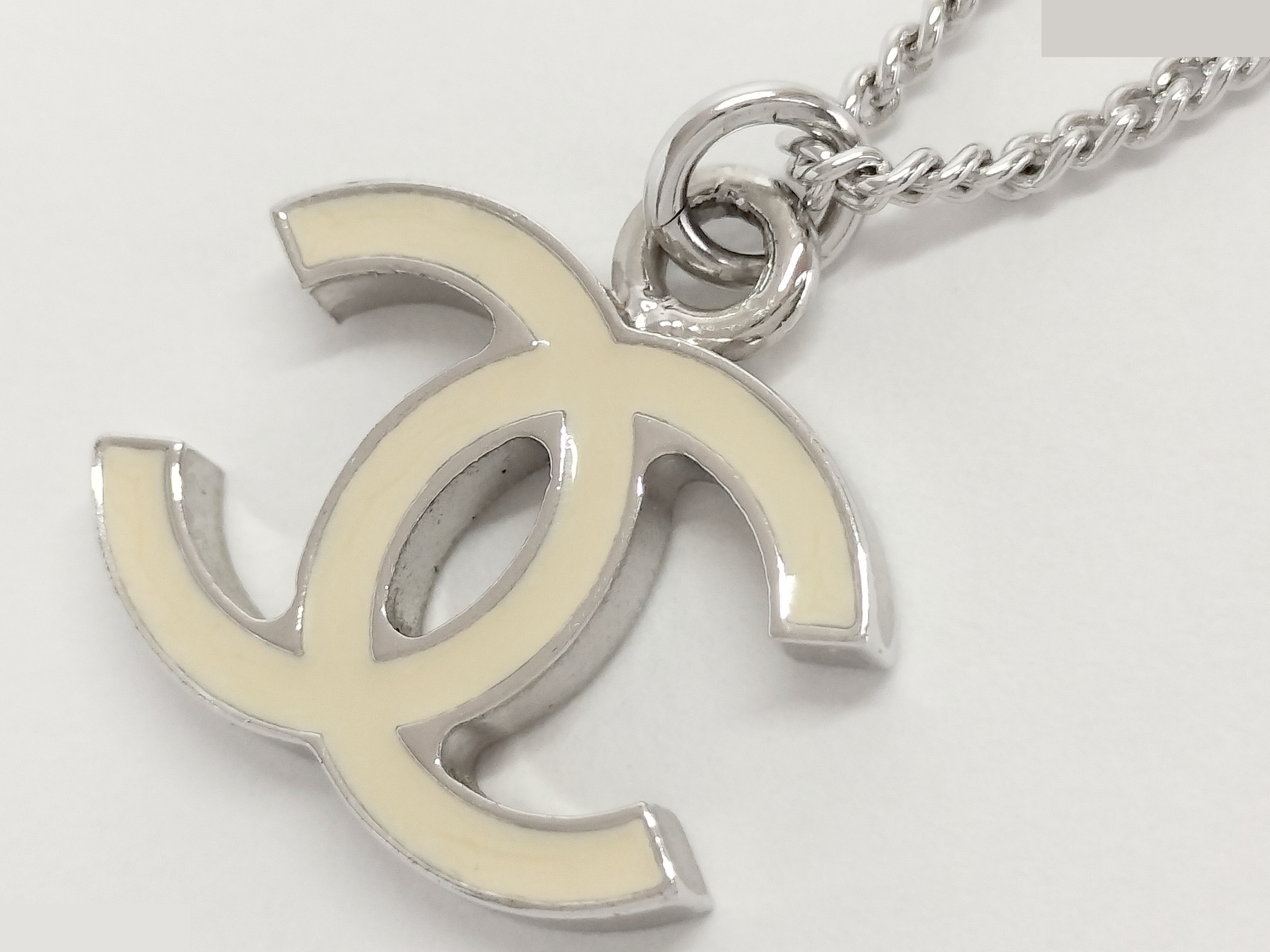 Coco Silver Necklace, 07V, Neck circumference approximately 47cm — view 4