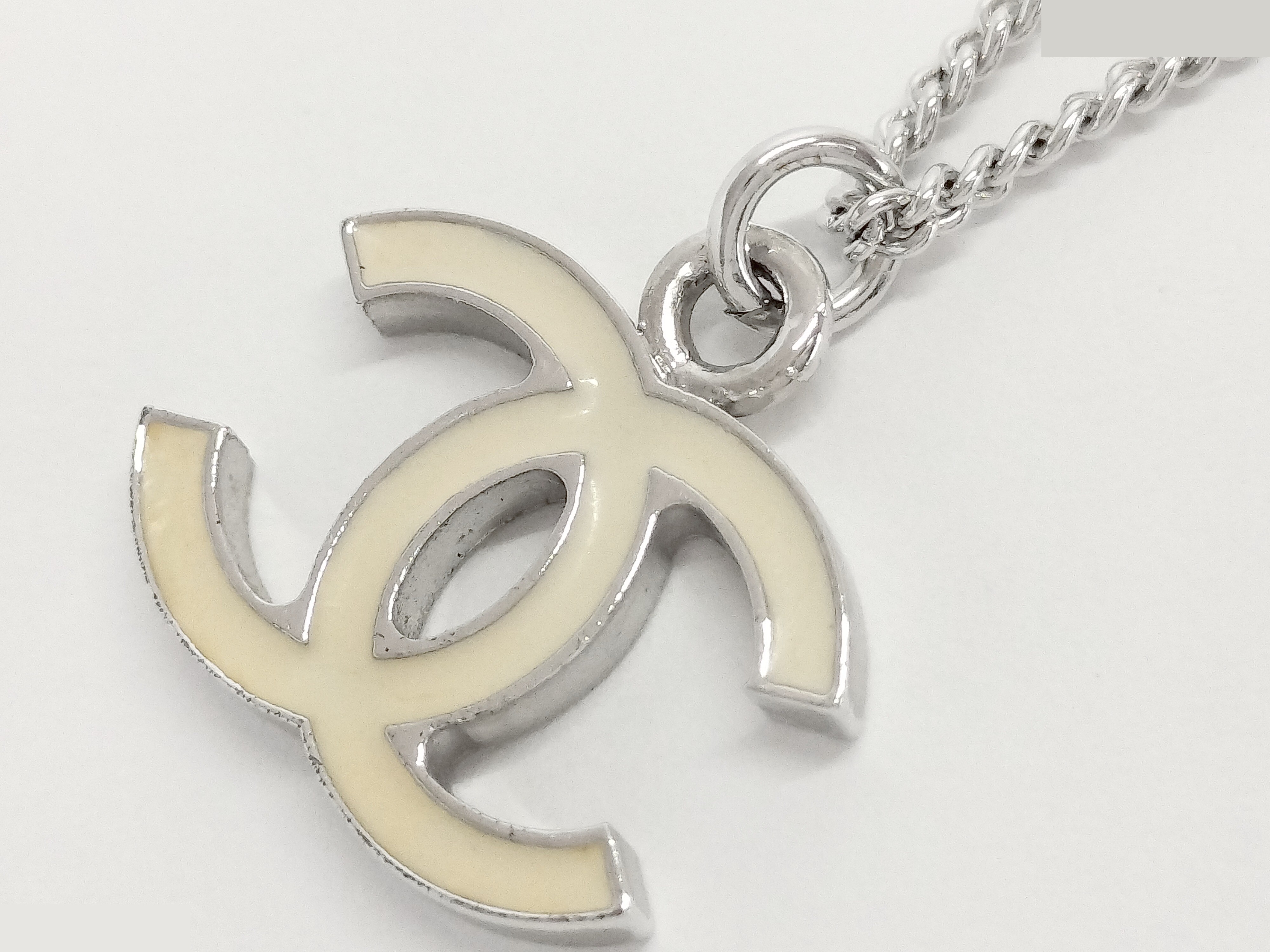 Coco Silver Necklace, 07V, Neck circumference approximately 47cm — view 5
