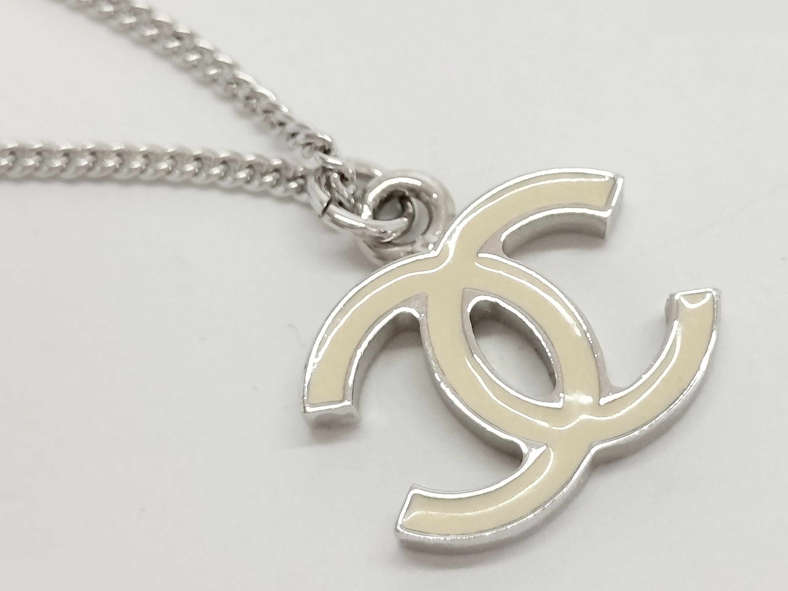 Coco Silver Necklace, 07V, Neck circumference approximately 47cm — view 6