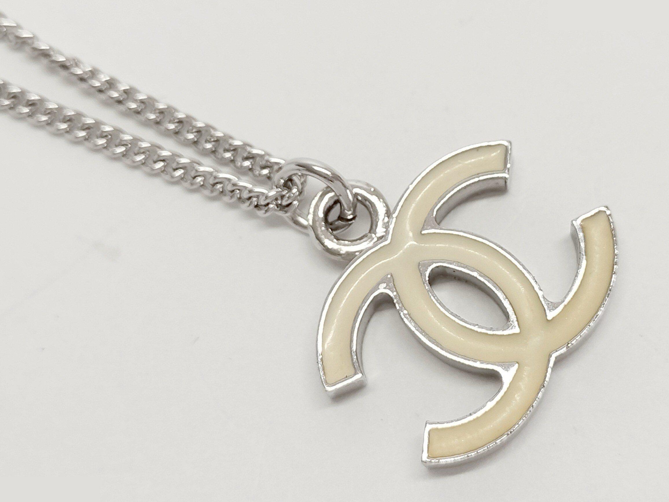 Coco Silver Necklace, 07V, Neck circumference approximately 47cm — view 7