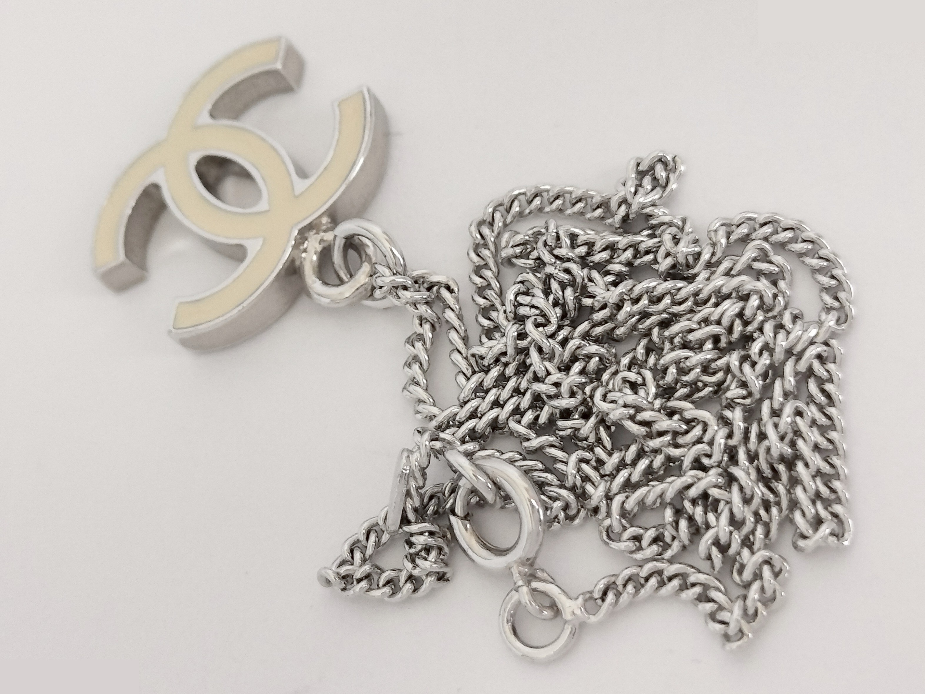 Coco Silver Necklace, 07V, Neck circumference approximately 47cm — view 8