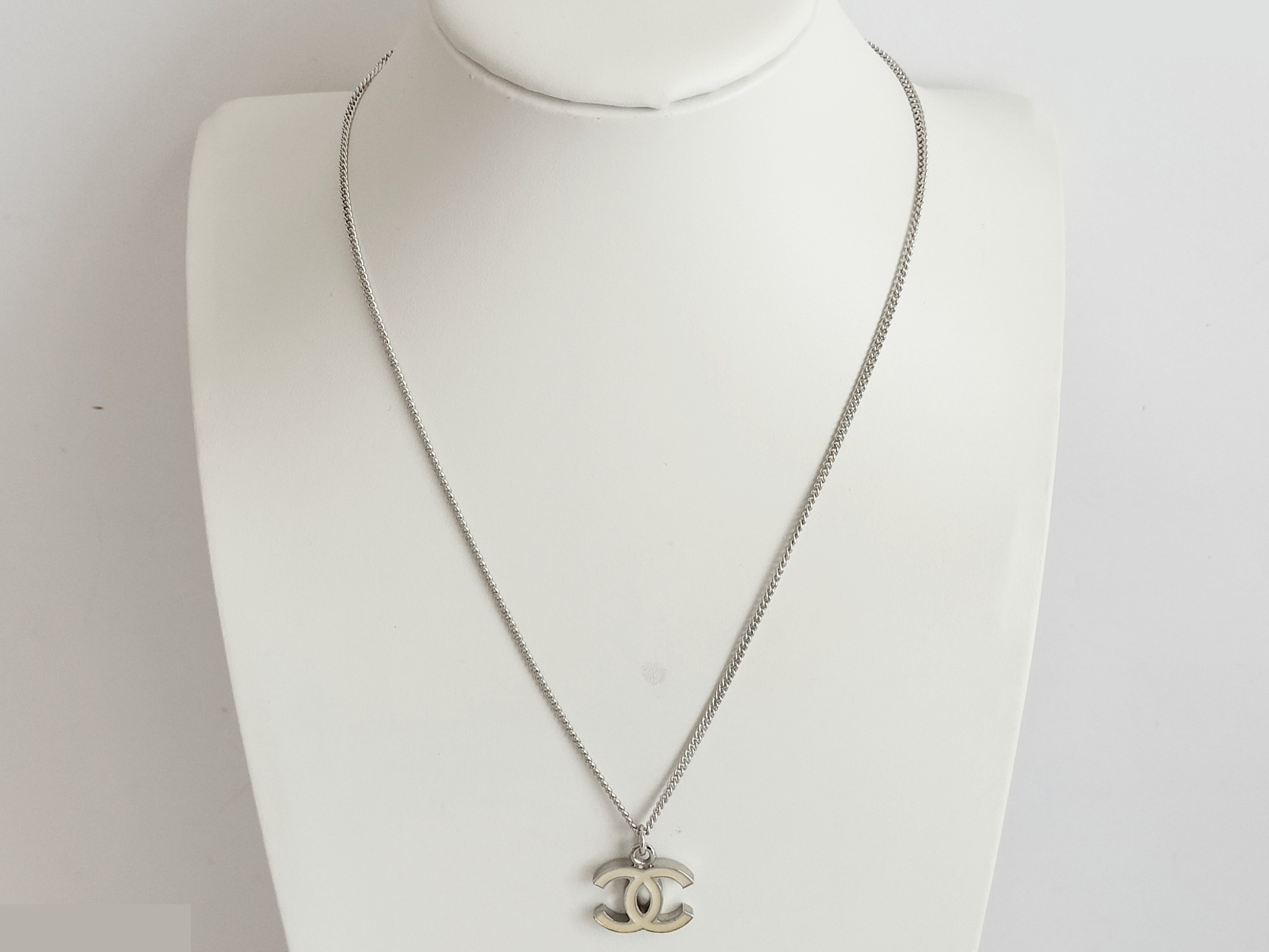 Coco Silver Necklace, 07V, Neck circumference approximately 47cm — view 9