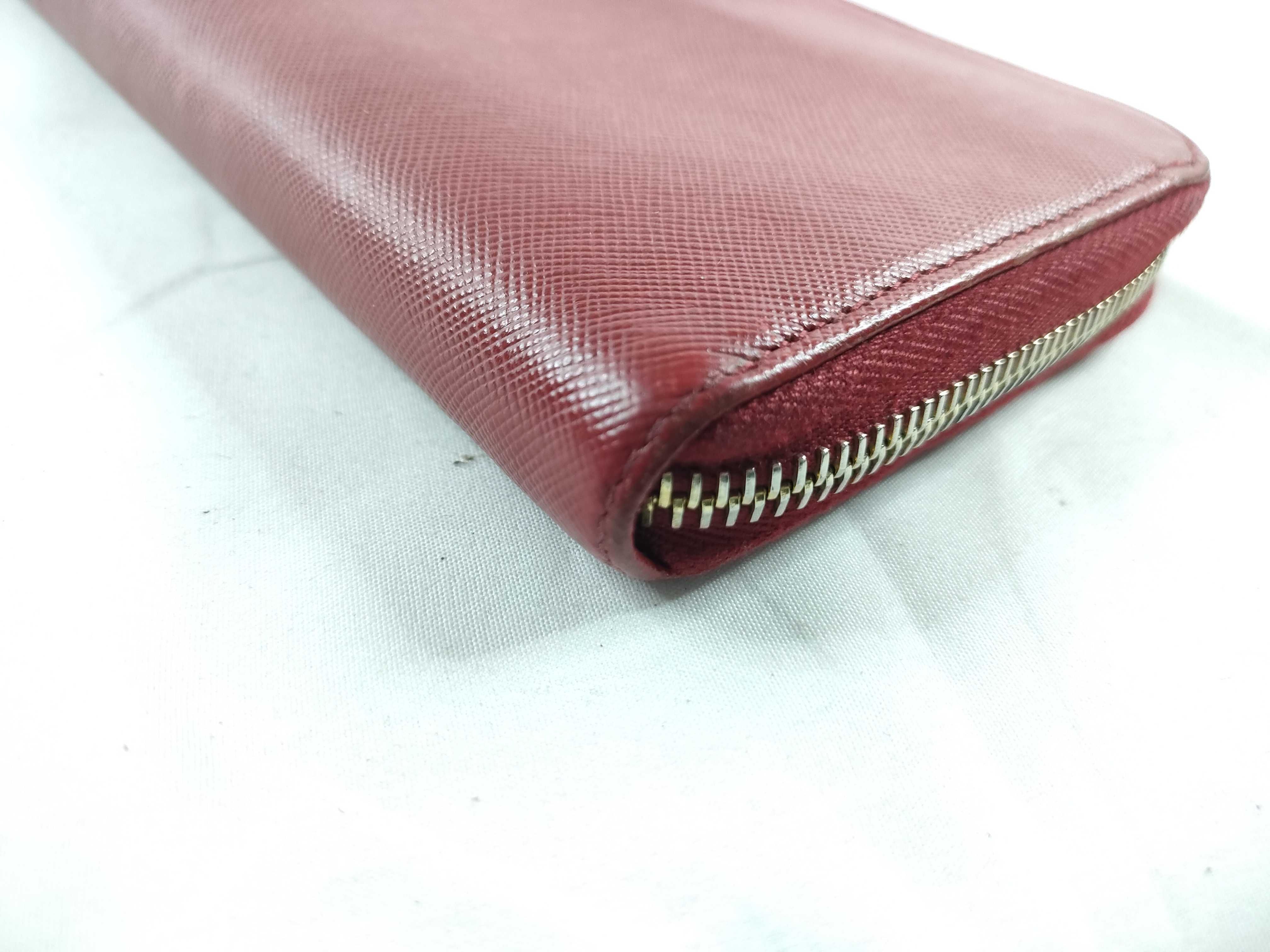 Saffiano Zippy Wallet Red Wallet — view 3