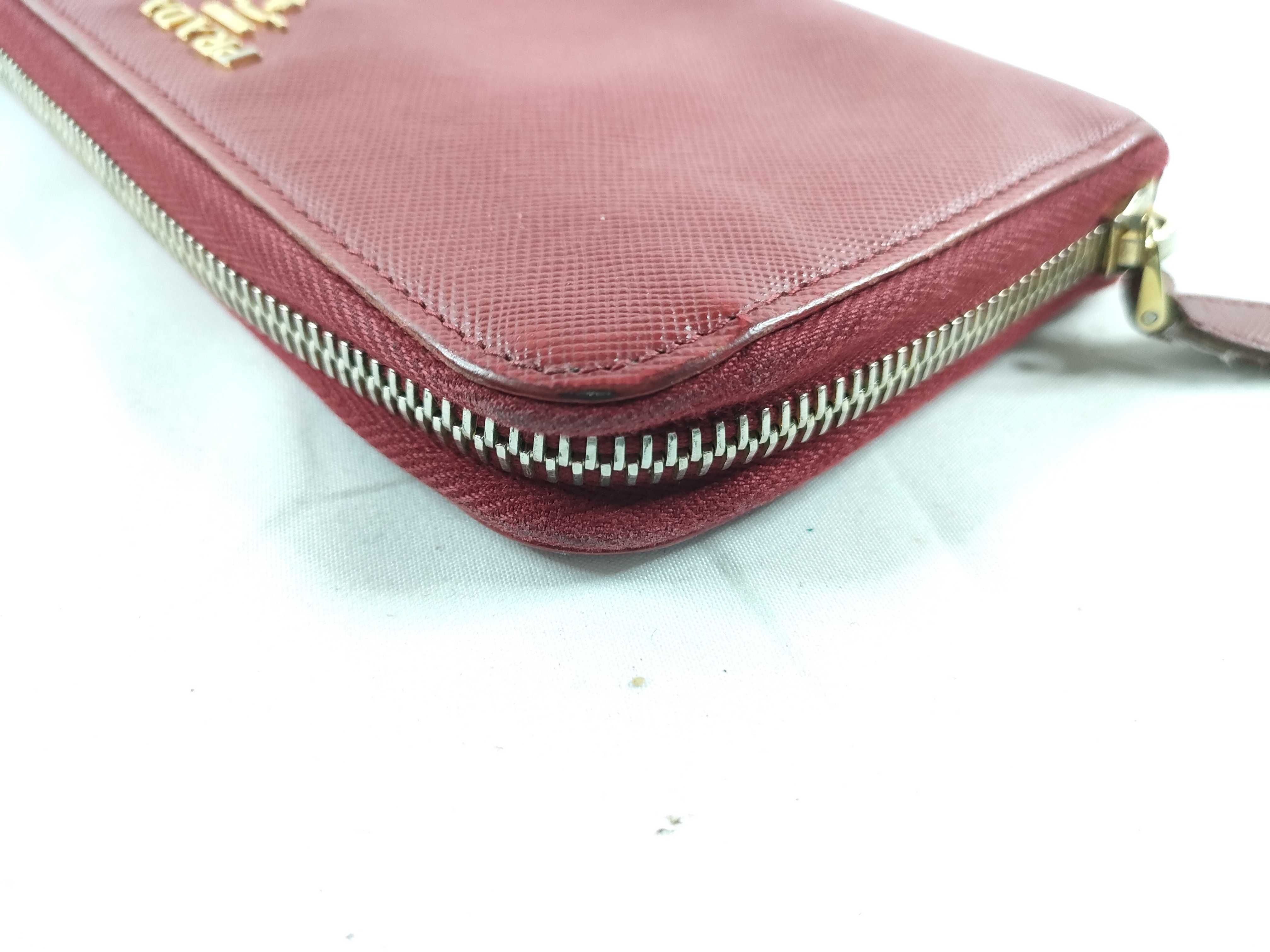 Saffiano Zippy Wallet Red Wallet — view 4