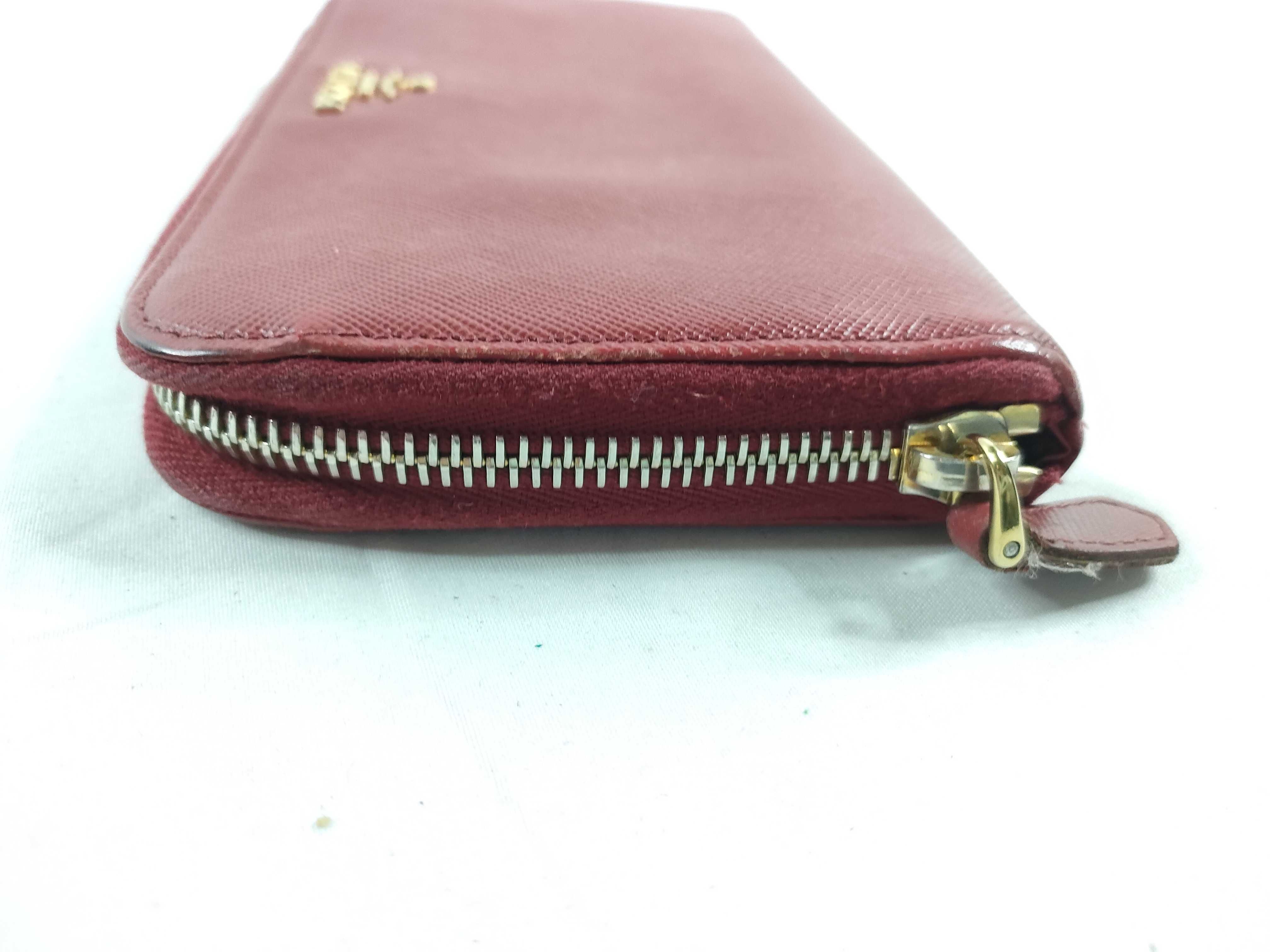Saffiano Zippy Wallet Red Wallet — view 5