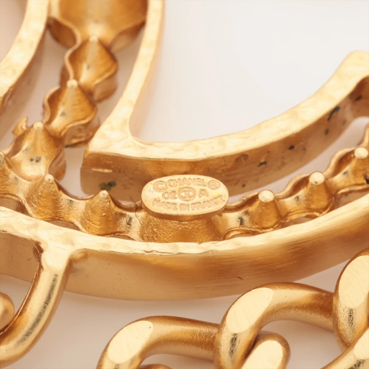 Coco Mark 02A Chain Belt GP x Rhinestone Gold — view 5