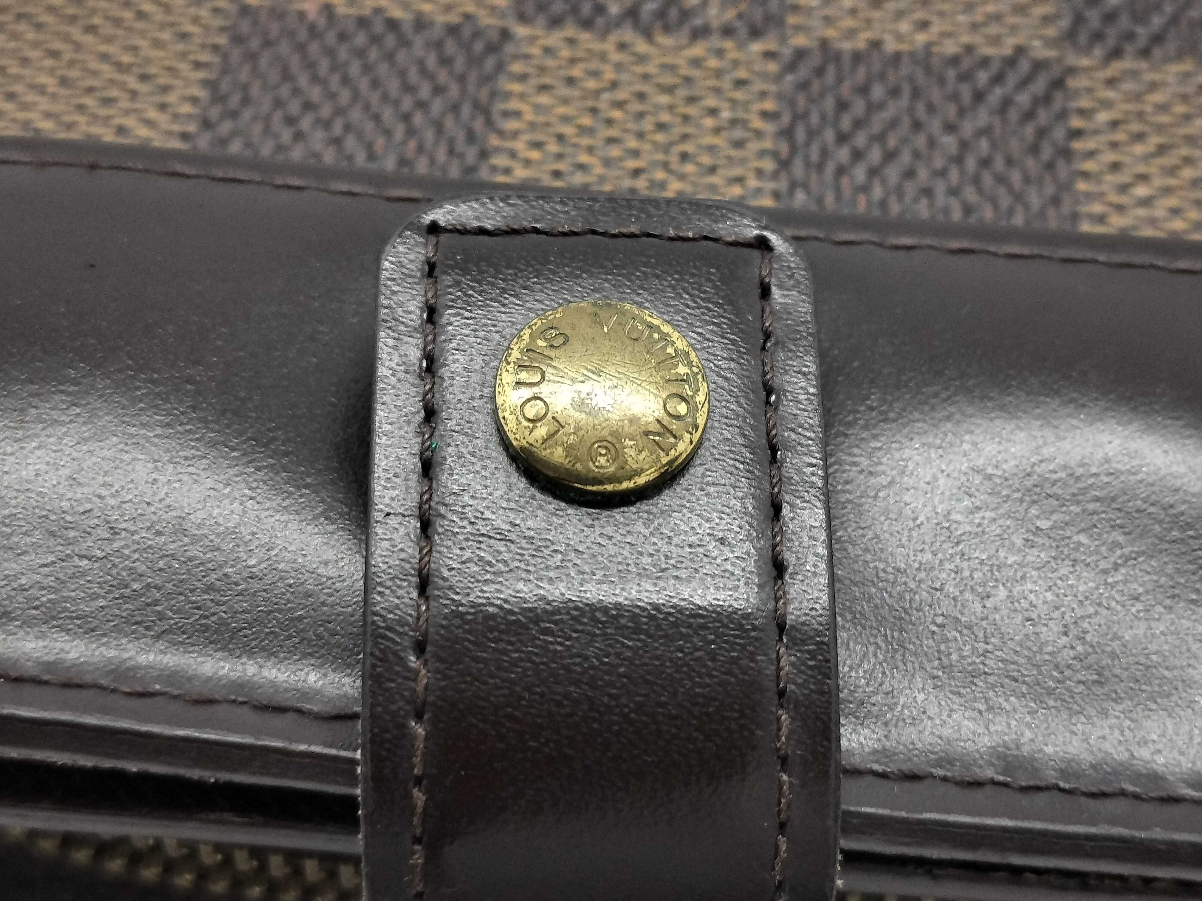 Damier Ebene Compact Zip Wallet N61668 — view 14
