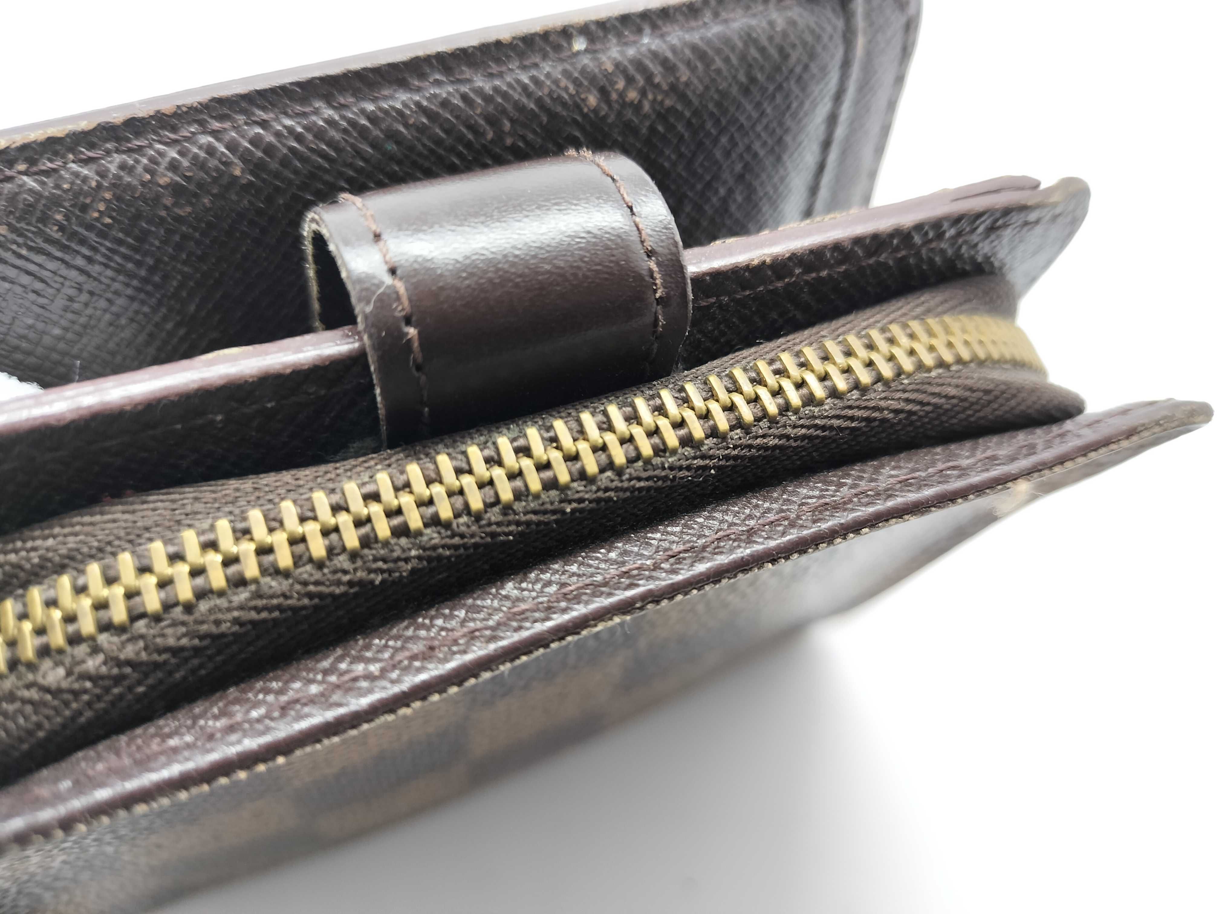 Damier Ebene Compact Zip Wallet N61668 — view 8