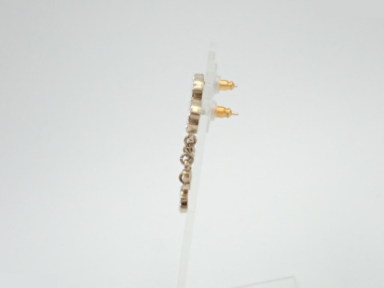 Earrings, Stone, Coco Mark — view 3