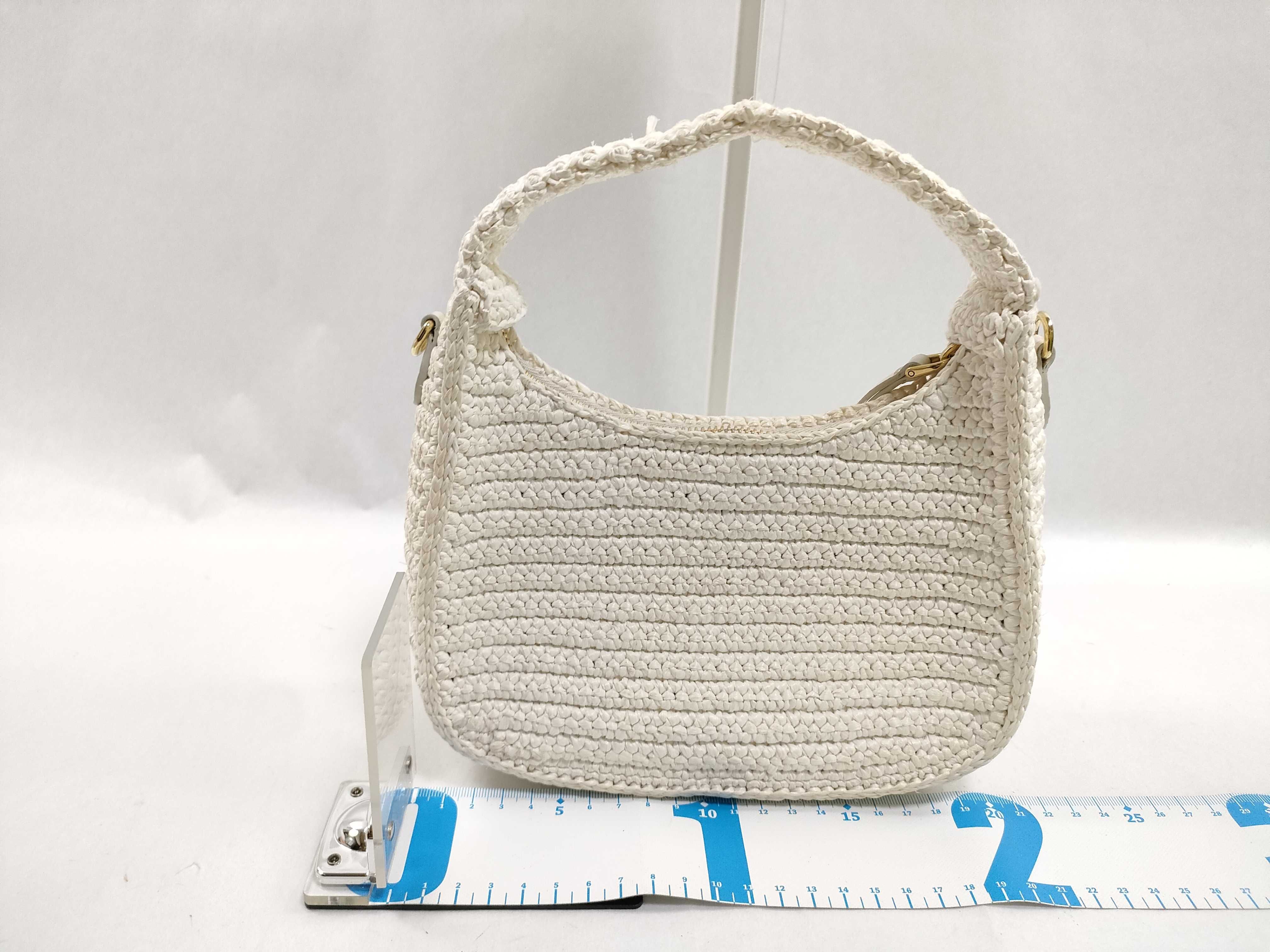 Wonder Raffia 2-Way Handbag White 5BC125 Handbag — view 2