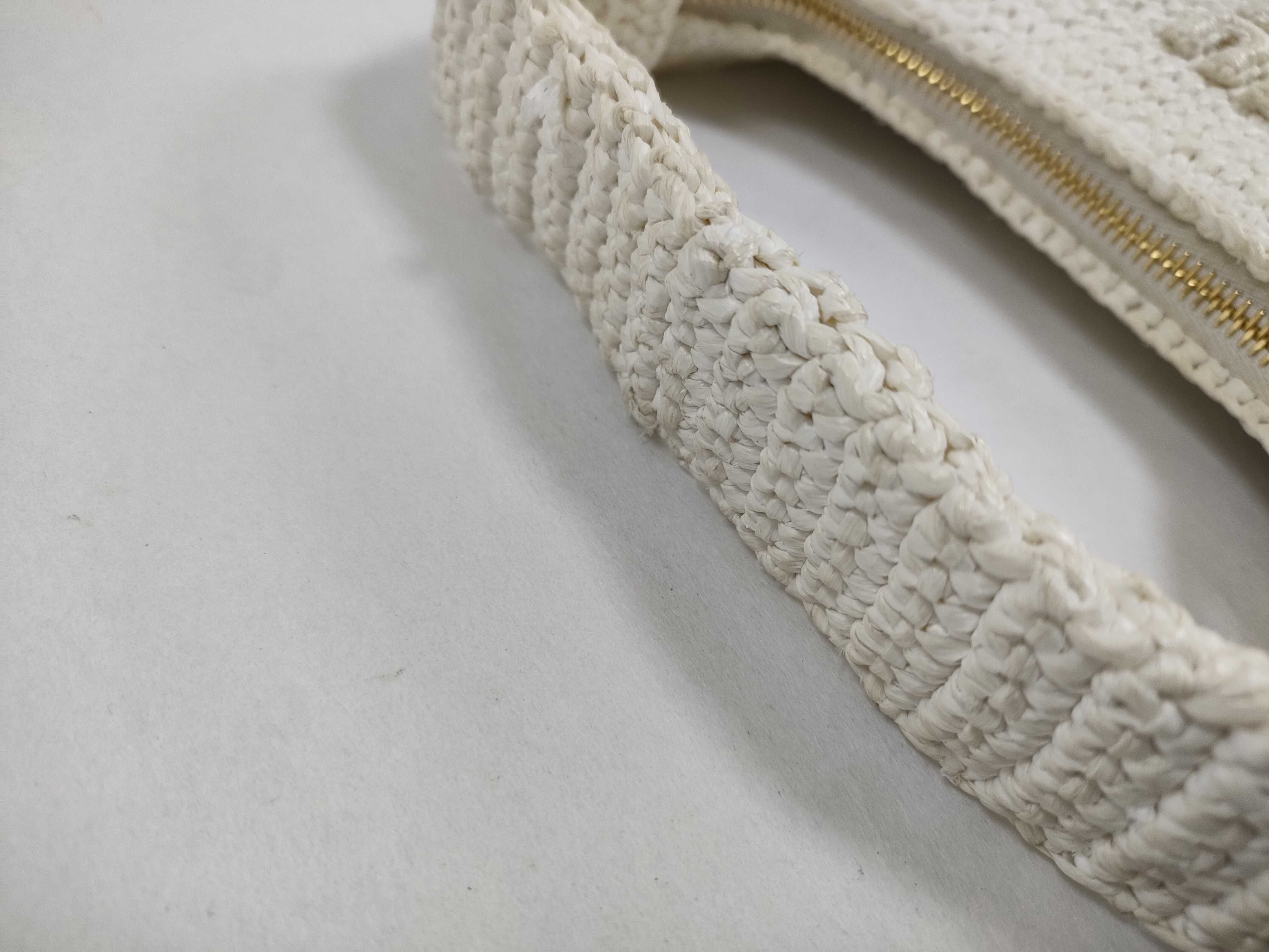 Wonder Raffia 2-Way Handbag White 5BC125 Handbag — view 4