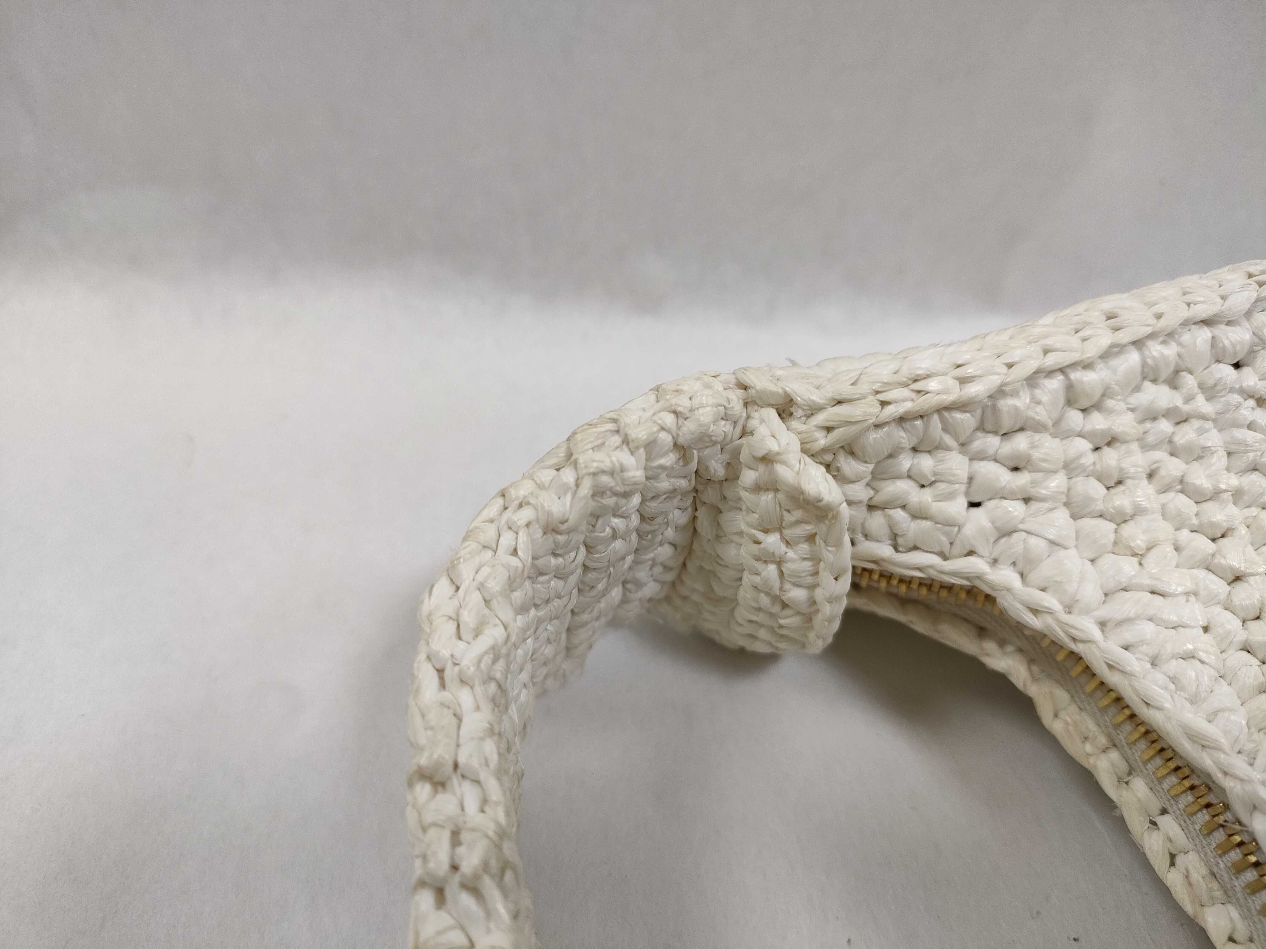 Wonder Raffia 2-Way Handbag White 5BC125 Handbag — view 5