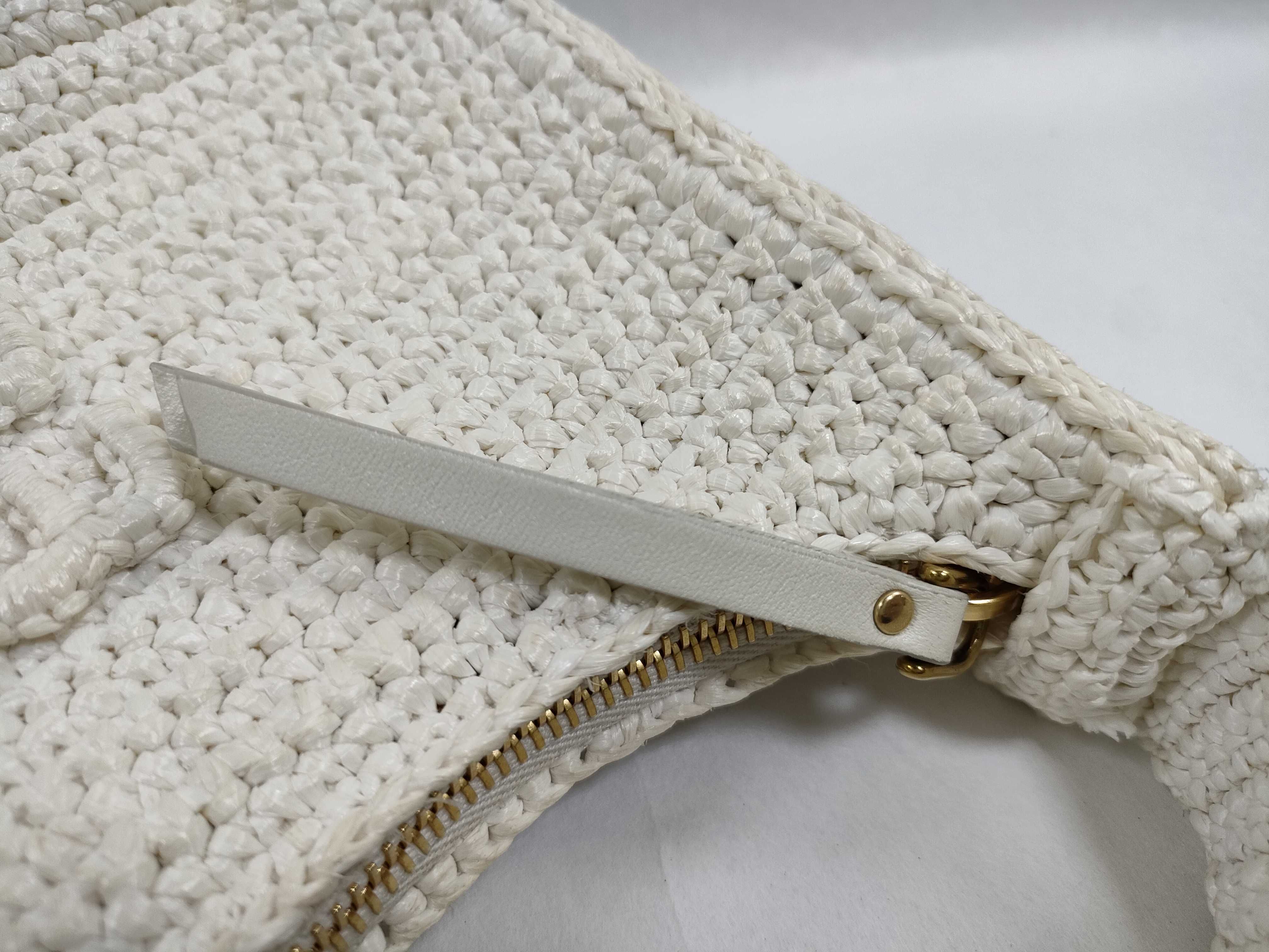 Wonder Raffia 2-Way Handbag White 5BC125 Handbag — view 7