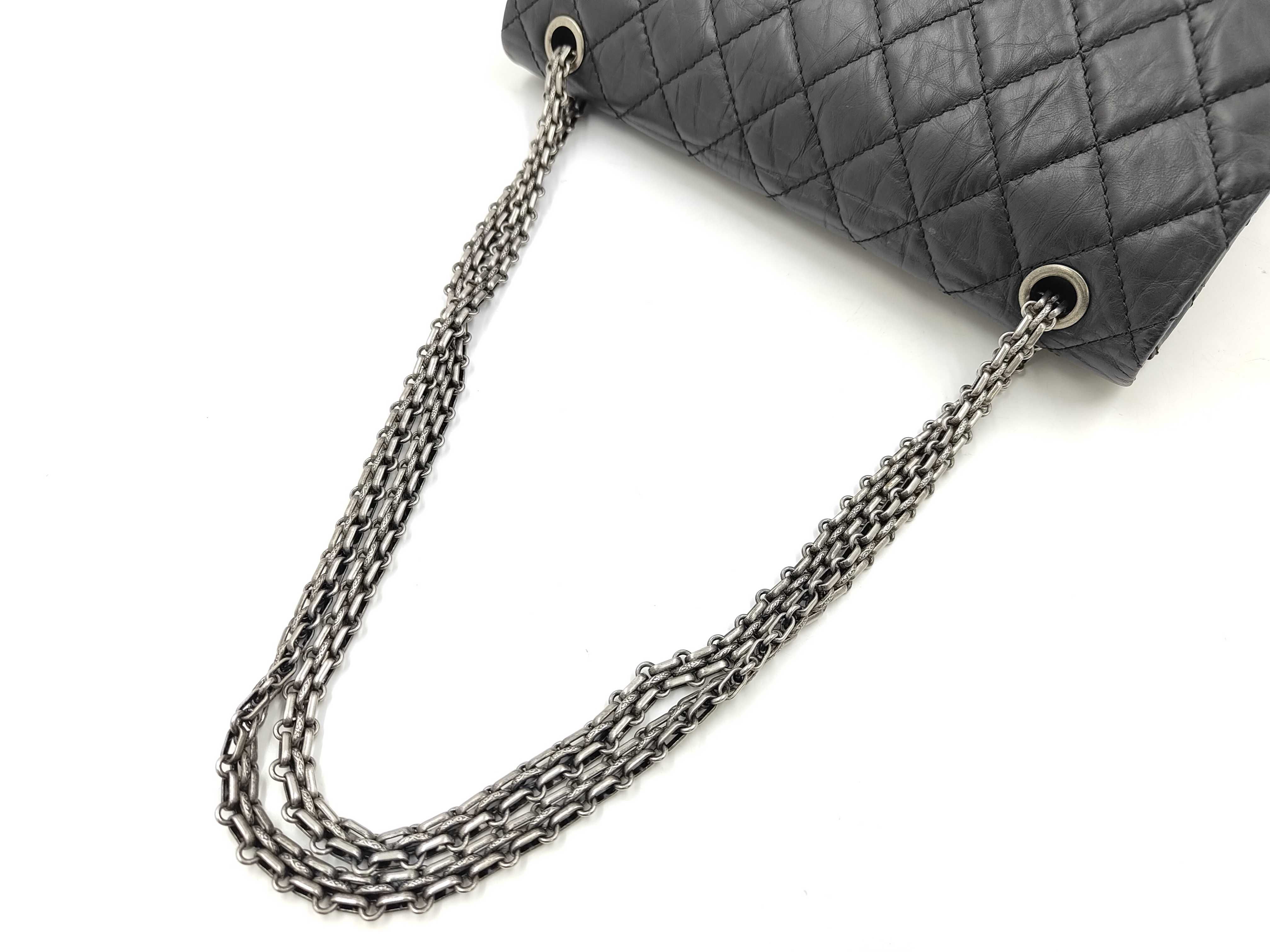 BAG 2.55 CALFSKIN DOUBLE FLAP NO.12 Shoulder Bag — view 3
