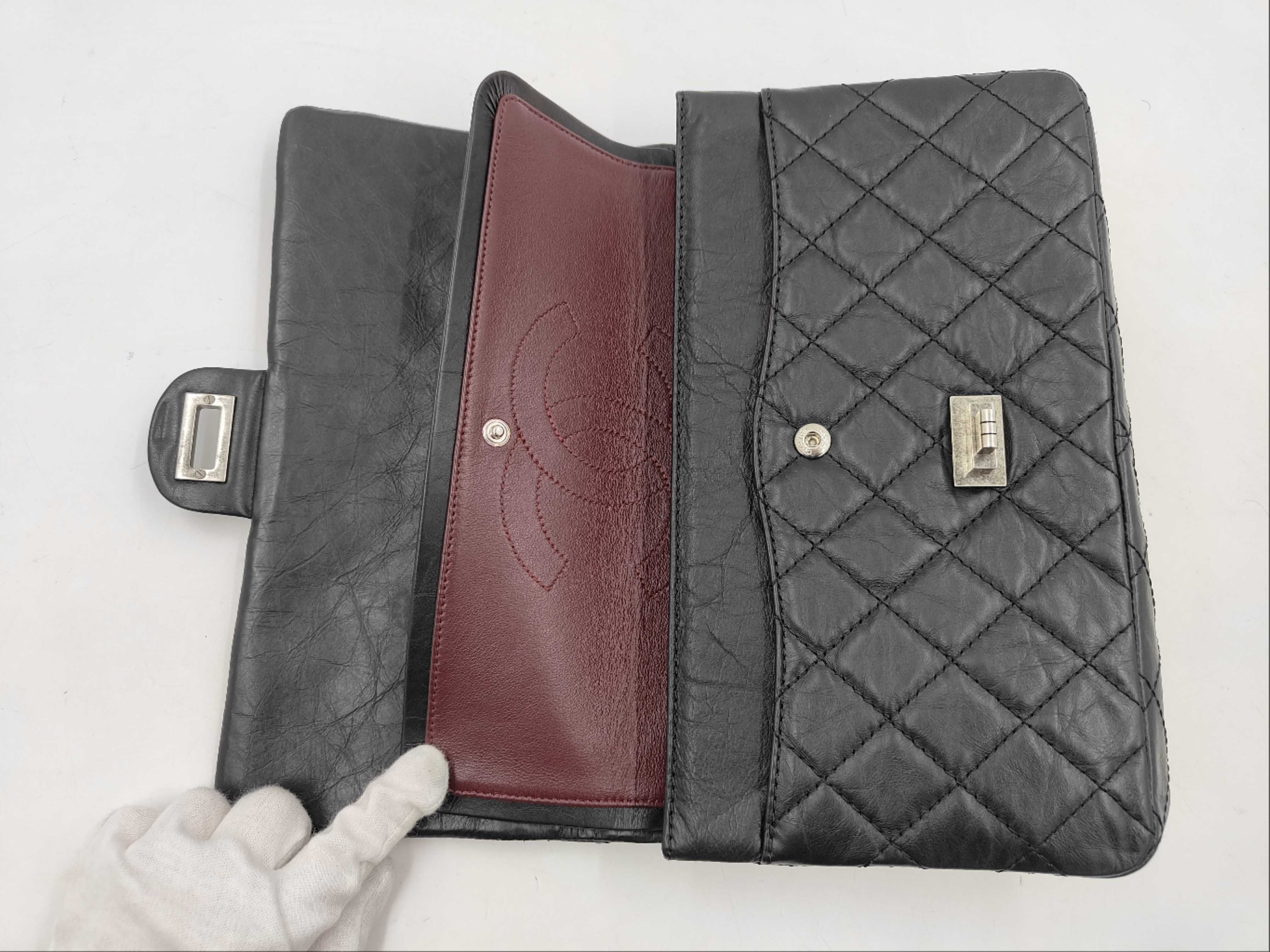 BAG 2.55 CALFSKIN DOUBLE FLAP NO.12 Shoulder Bag — view 7