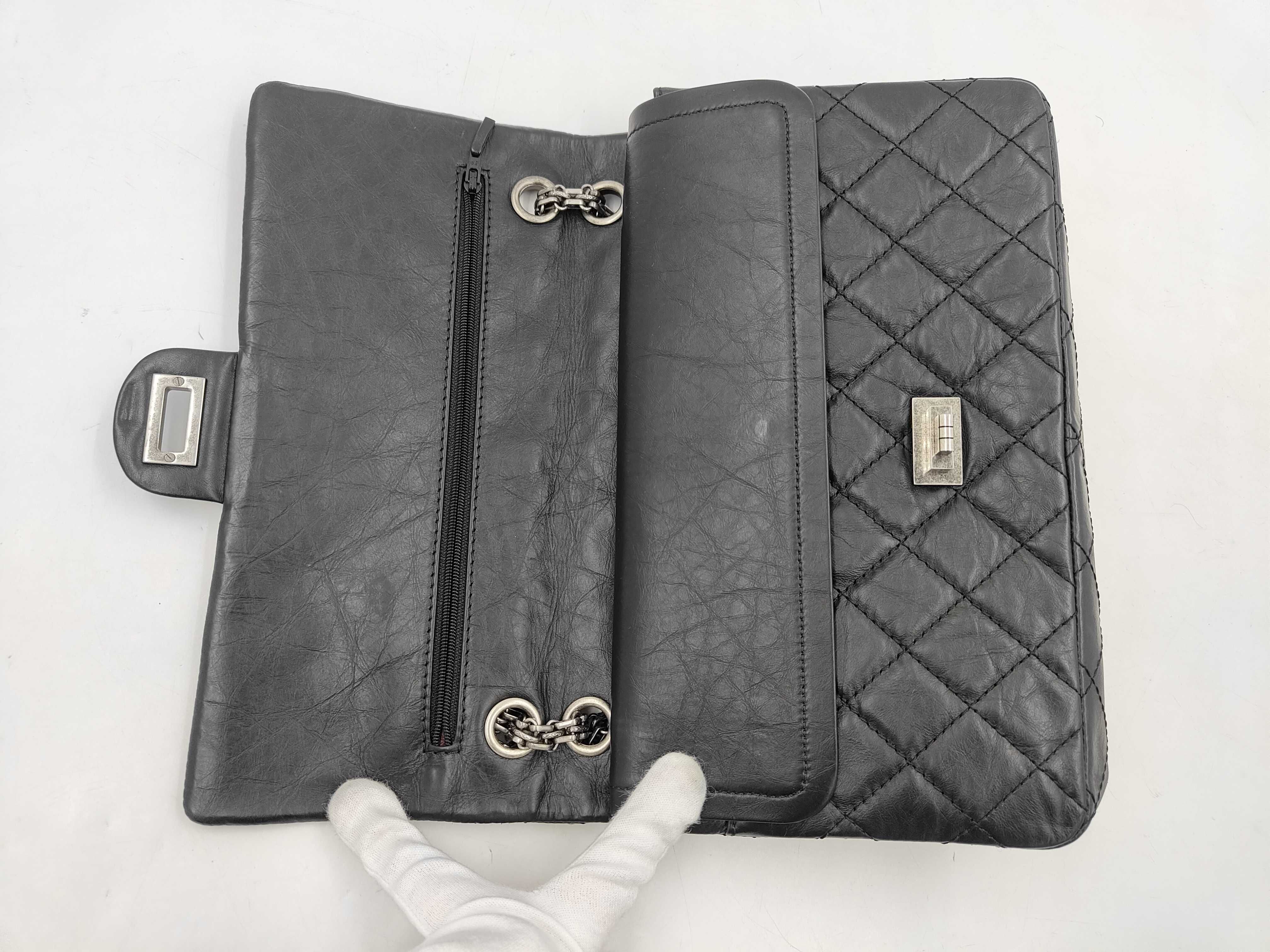 BAG 2.55 CALFSKIN DOUBLE FLAP NO.12 Shoulder Bag — view 8