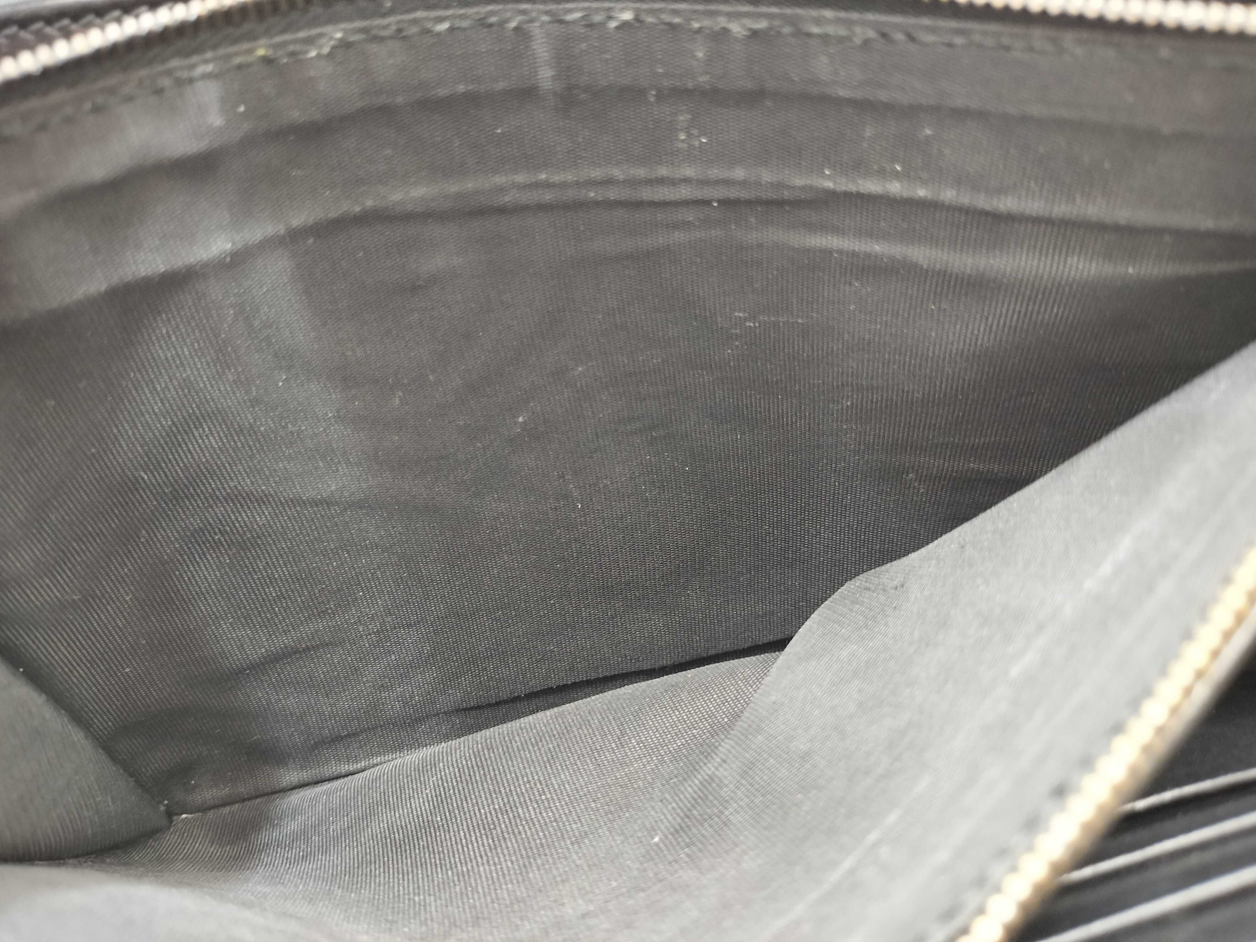 GG Marmont Leather Chain Shoulder Bag, Black, Serial Number Clutch Bag — view 14