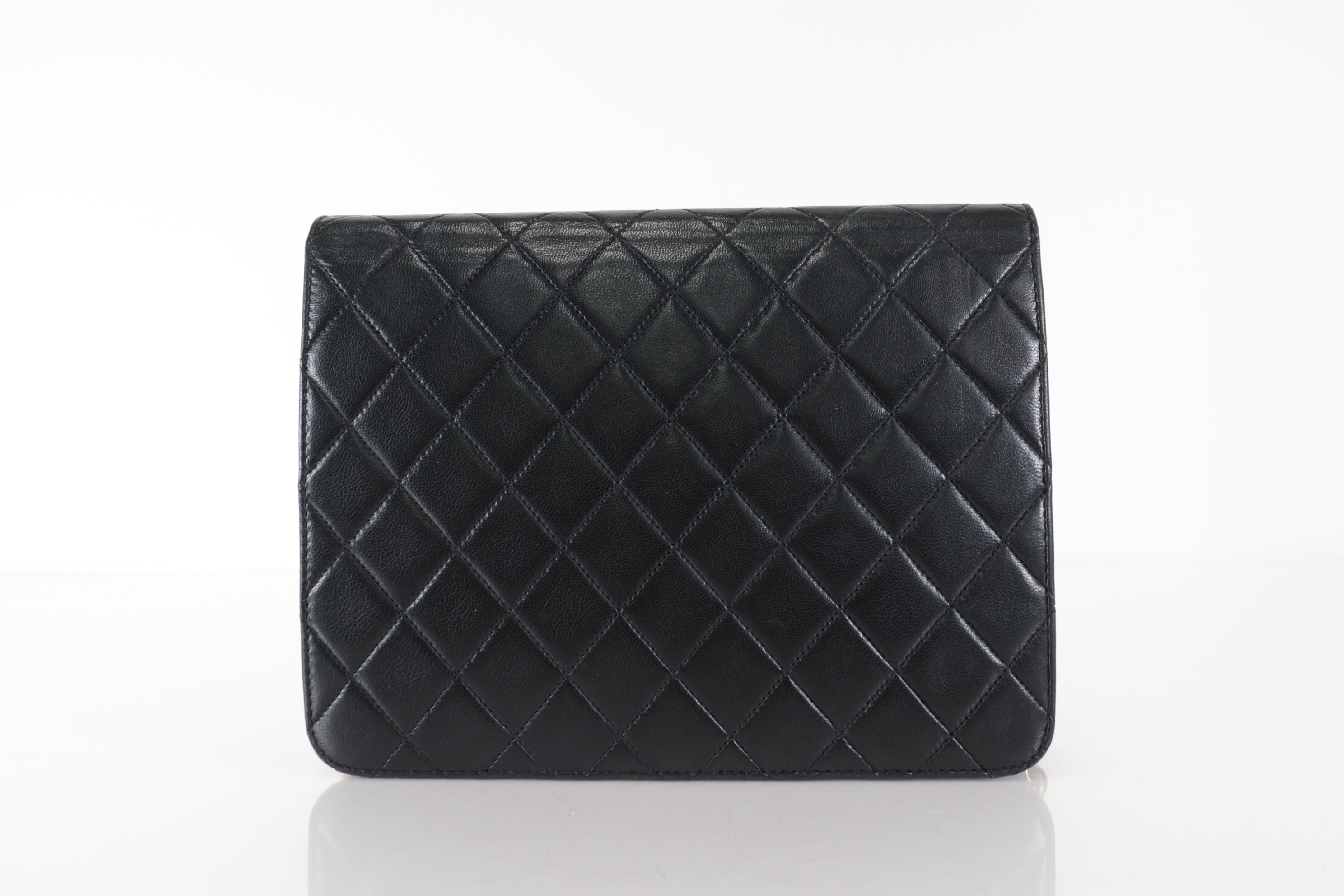 Matelassé Lambskin Push Chain Shoulder Bag (Series 7) — view 3
