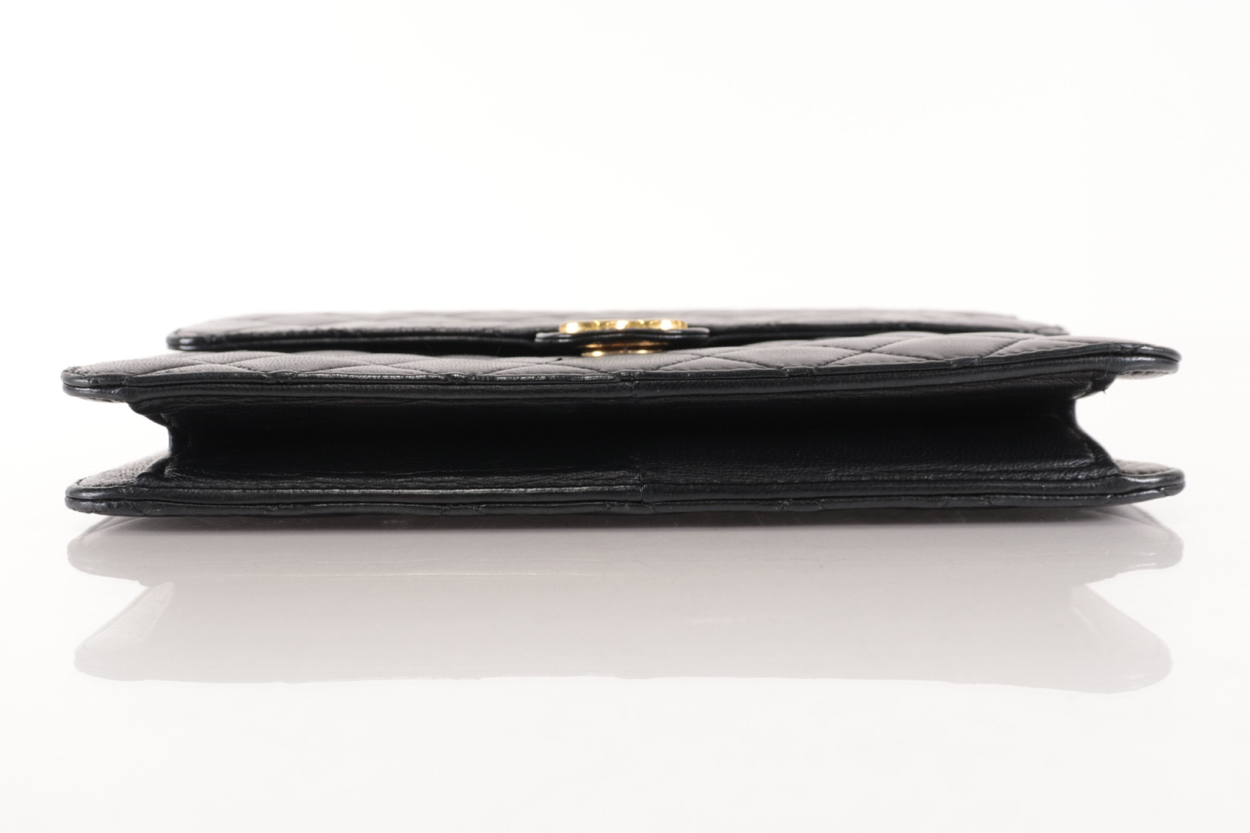 Matelassé Lambskin Push Chain Shoulder Bag (Series 7) — view 7