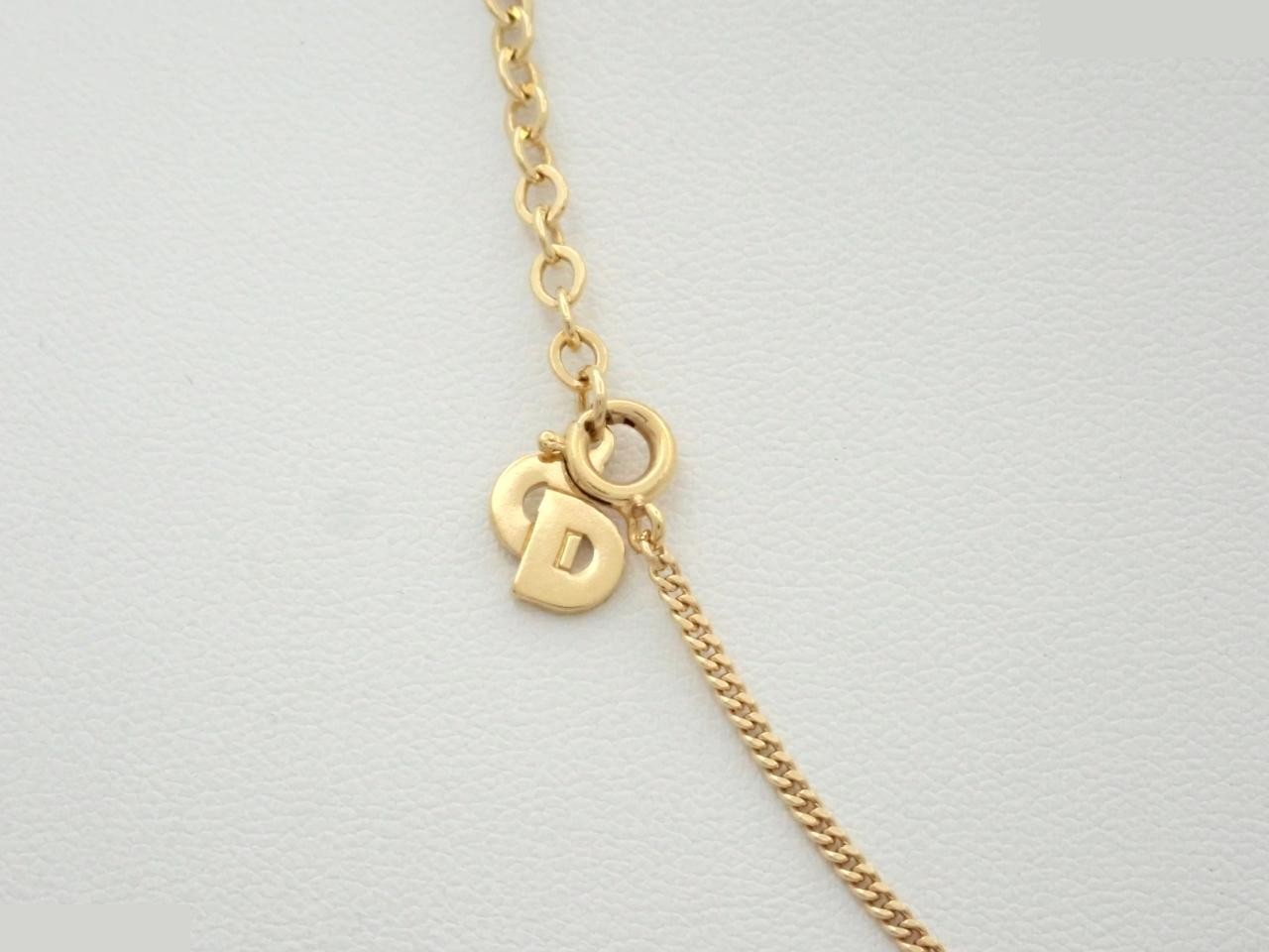 Gold necklace, chain approximately 44cm — view 2