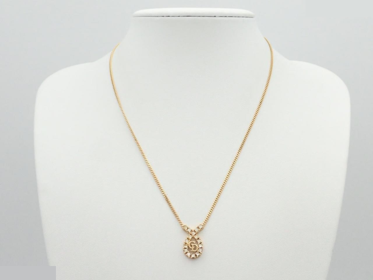 Gold necklace, chain approximately 44cm — view 3