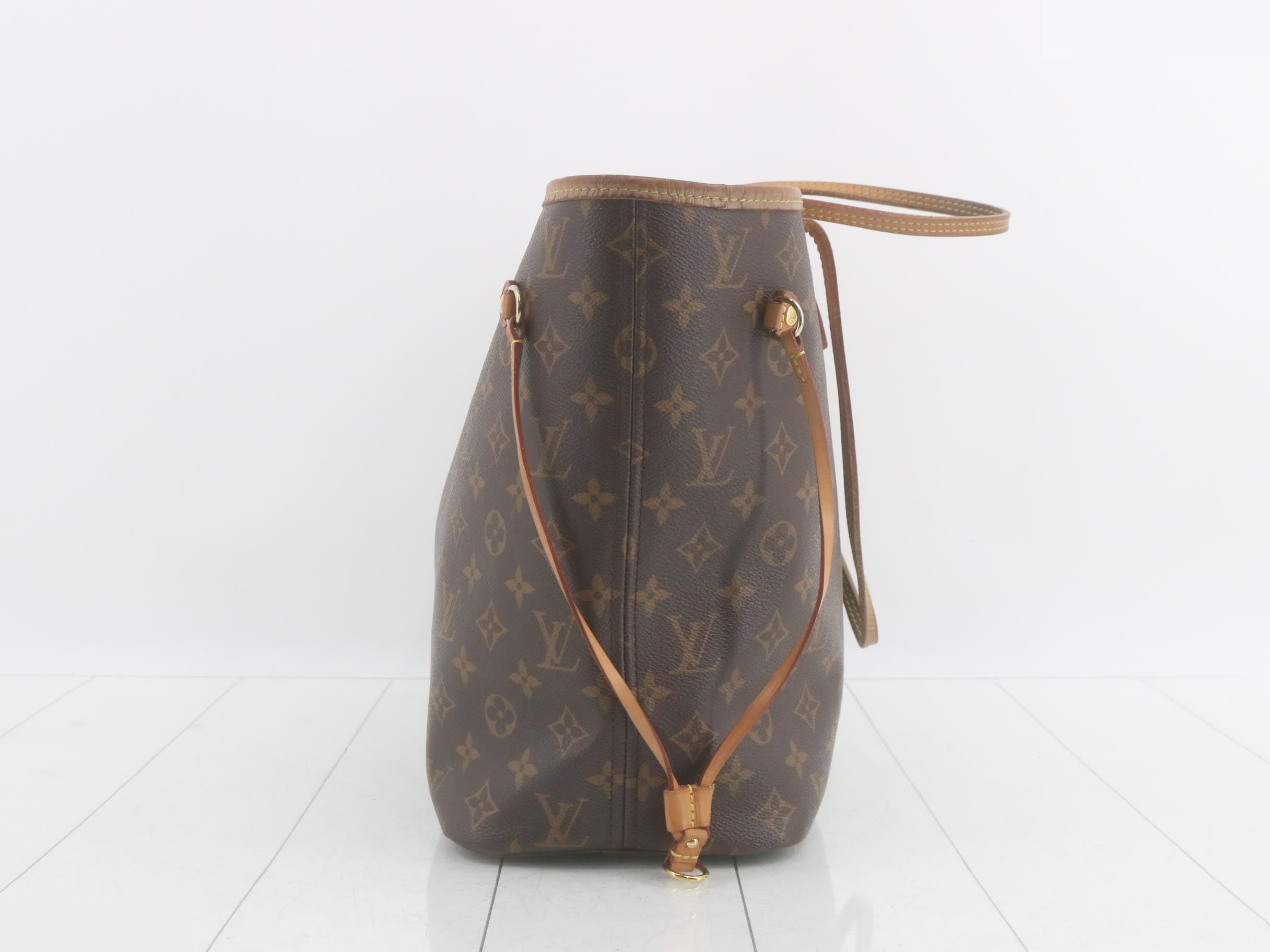 Monogram Neverfull MM Tote Bag — view 3