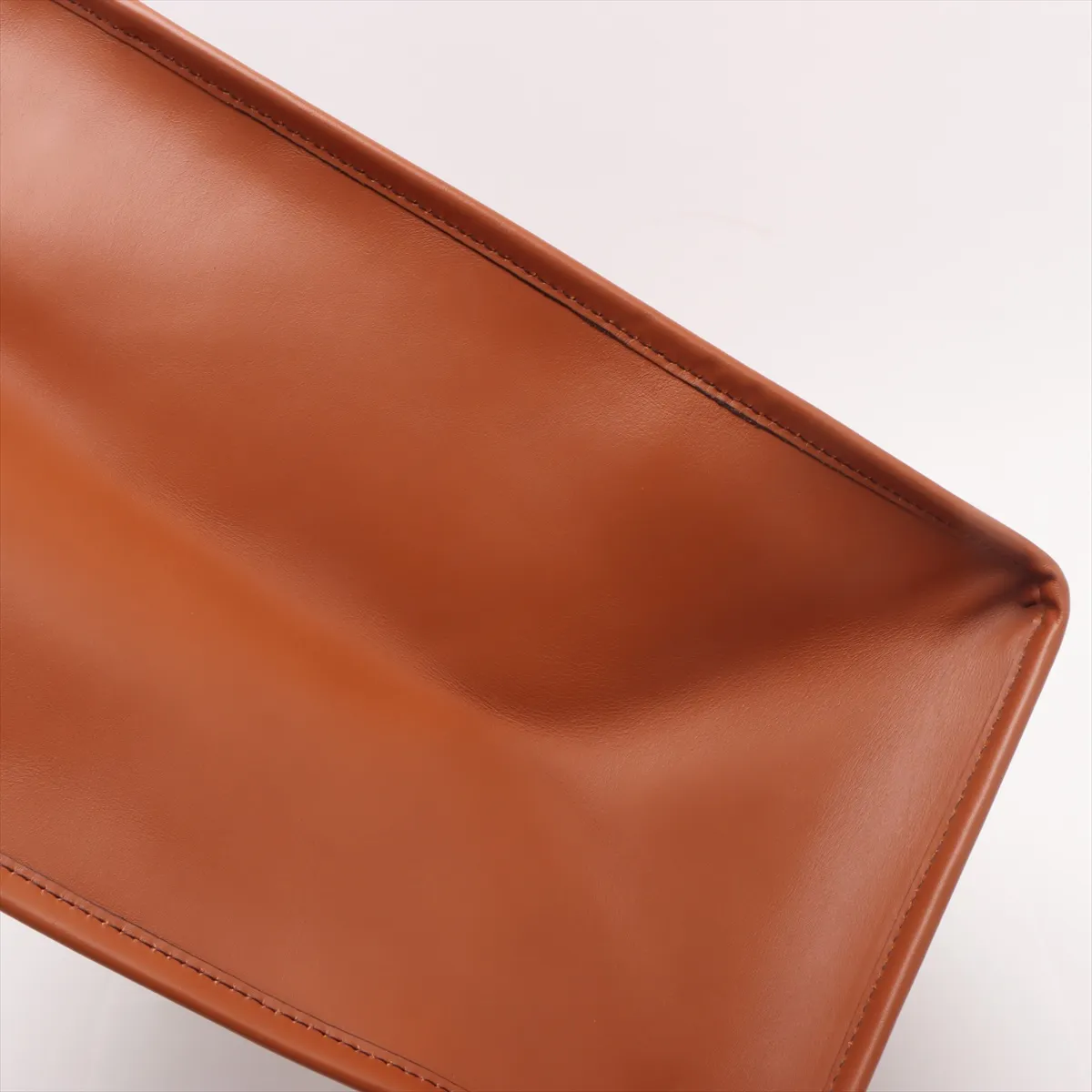 Sunshine Leather Tote Bag Brown 8BH372 — view 12