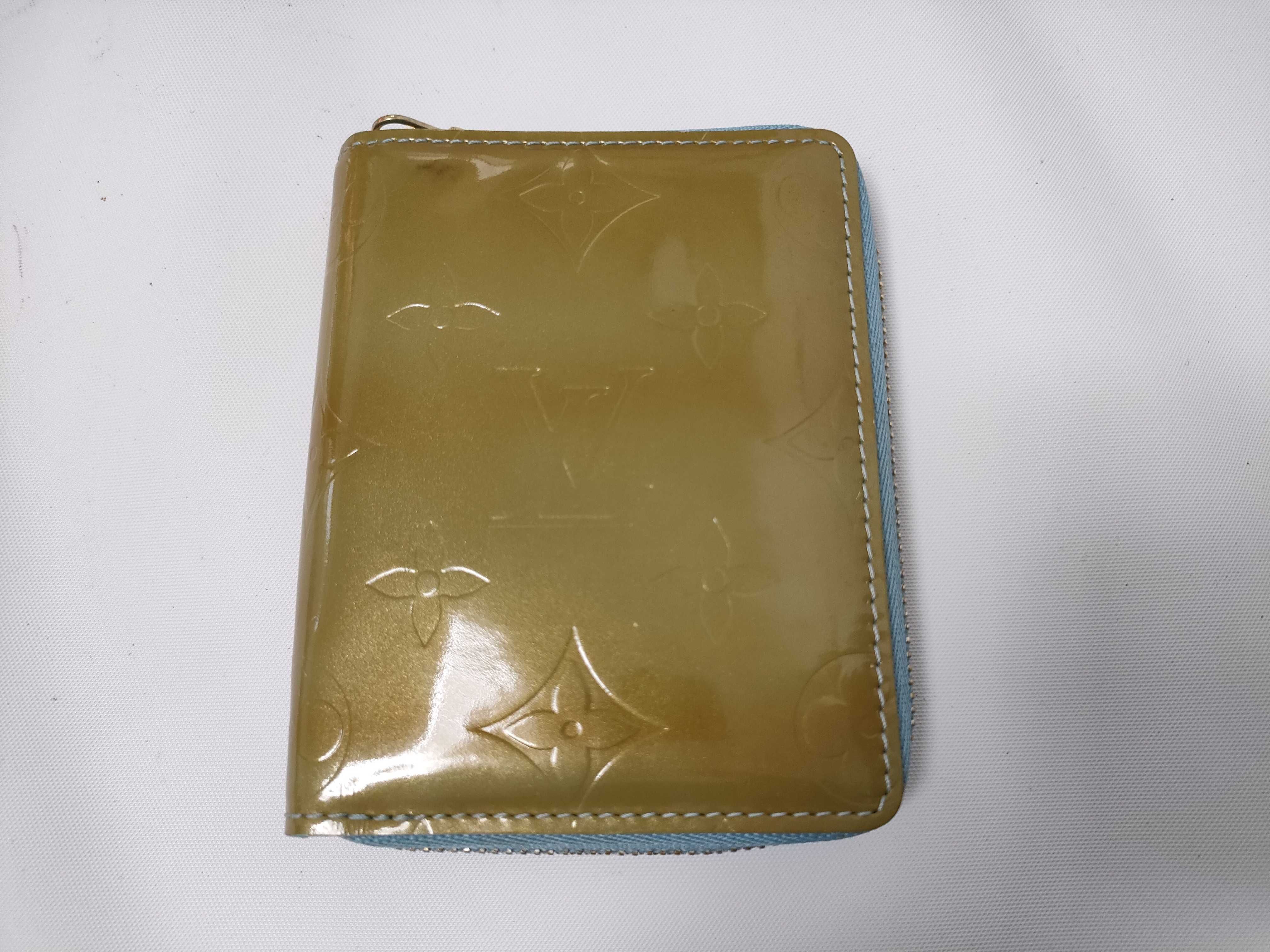 Vernis Louis Vuitton Vernis Round Zipper Folding Wallet