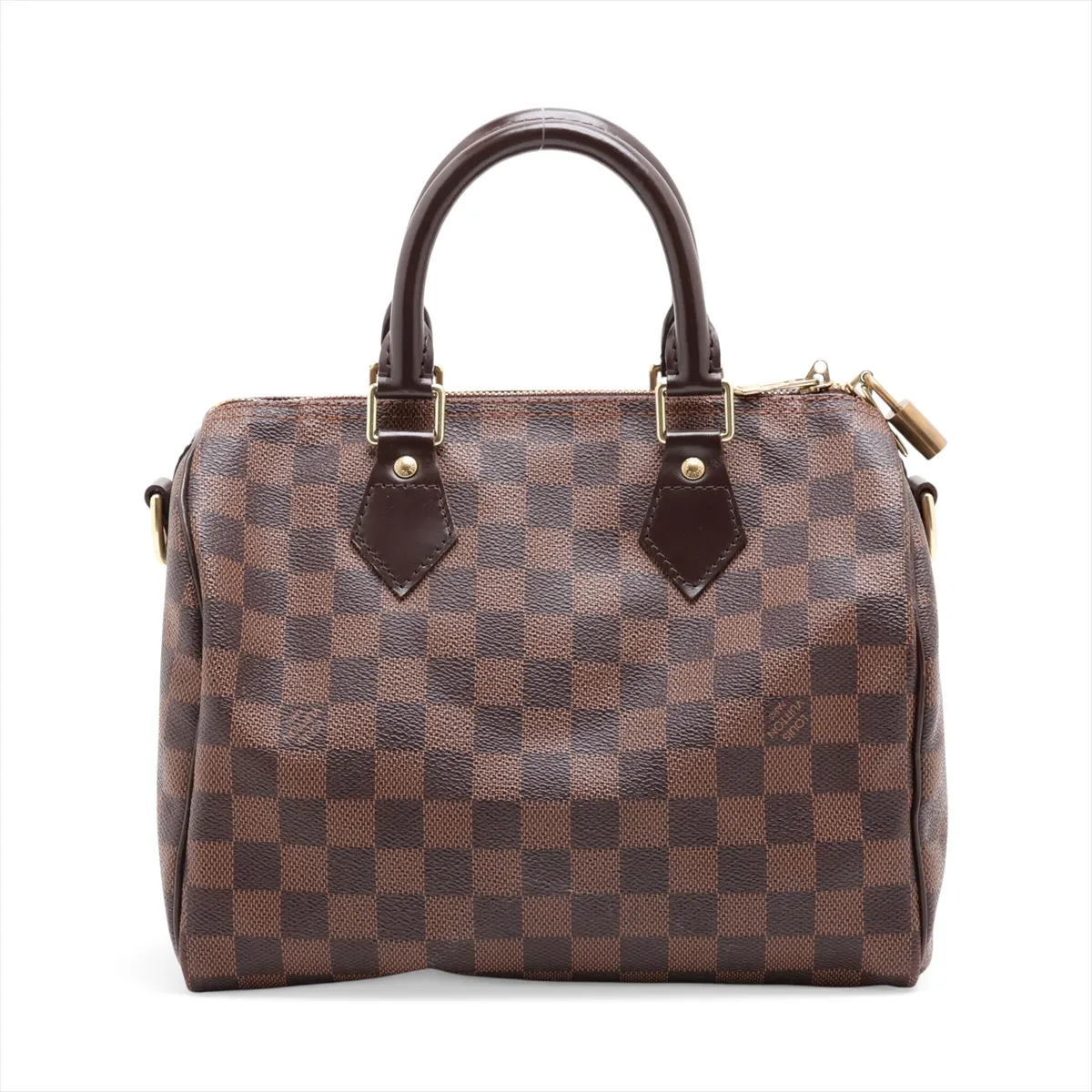 Damier Speedy Bandoulière 25 N41368 DU2112 Brown — view 2