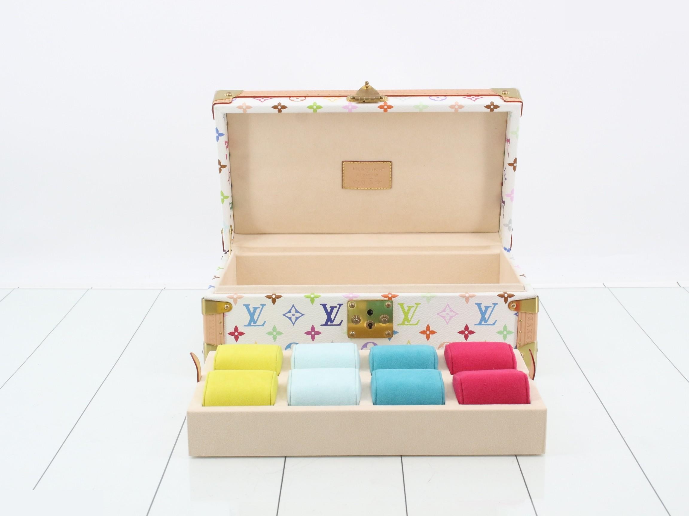 Monogram Multicolor LV x TM Coffret 8 Montres Watch Case