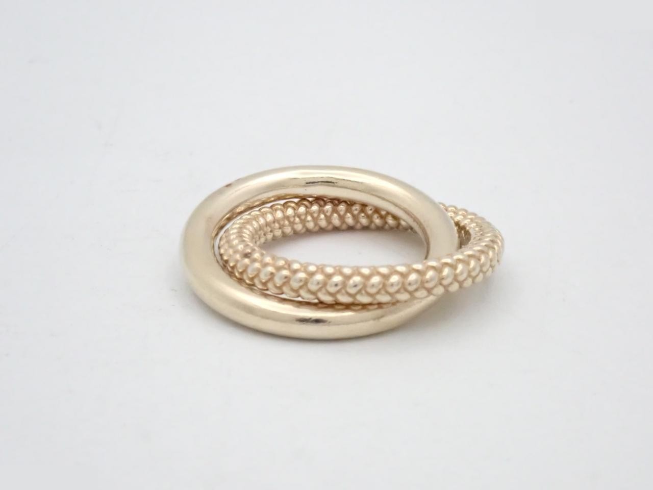 ring, 925 sterling silver, 13.1g, size stamped 13, actual size #12 — view 2